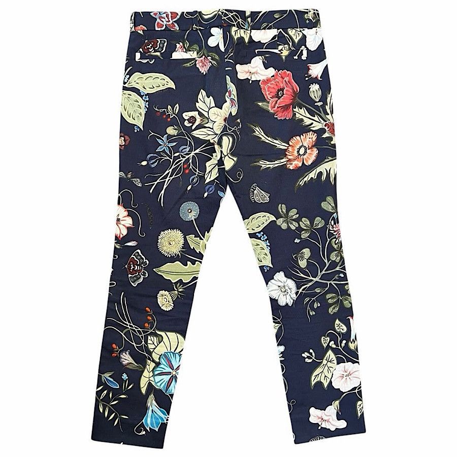 Gucci Authentic Gucci 14 SS Flora Pants Size US 31 - 2 Thumbnail