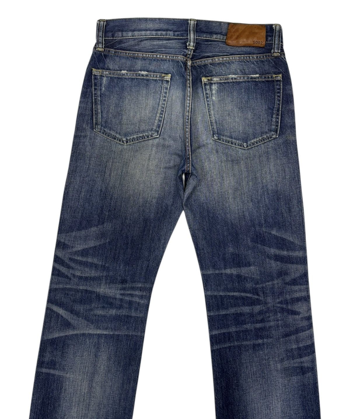 Jean × Undercover × Uniqlo VINTAGE S002 DISTRESSED DENIM UNIQLO UNDERCOVER STYLE JEAN Size US 31 - 6 Thumbnail