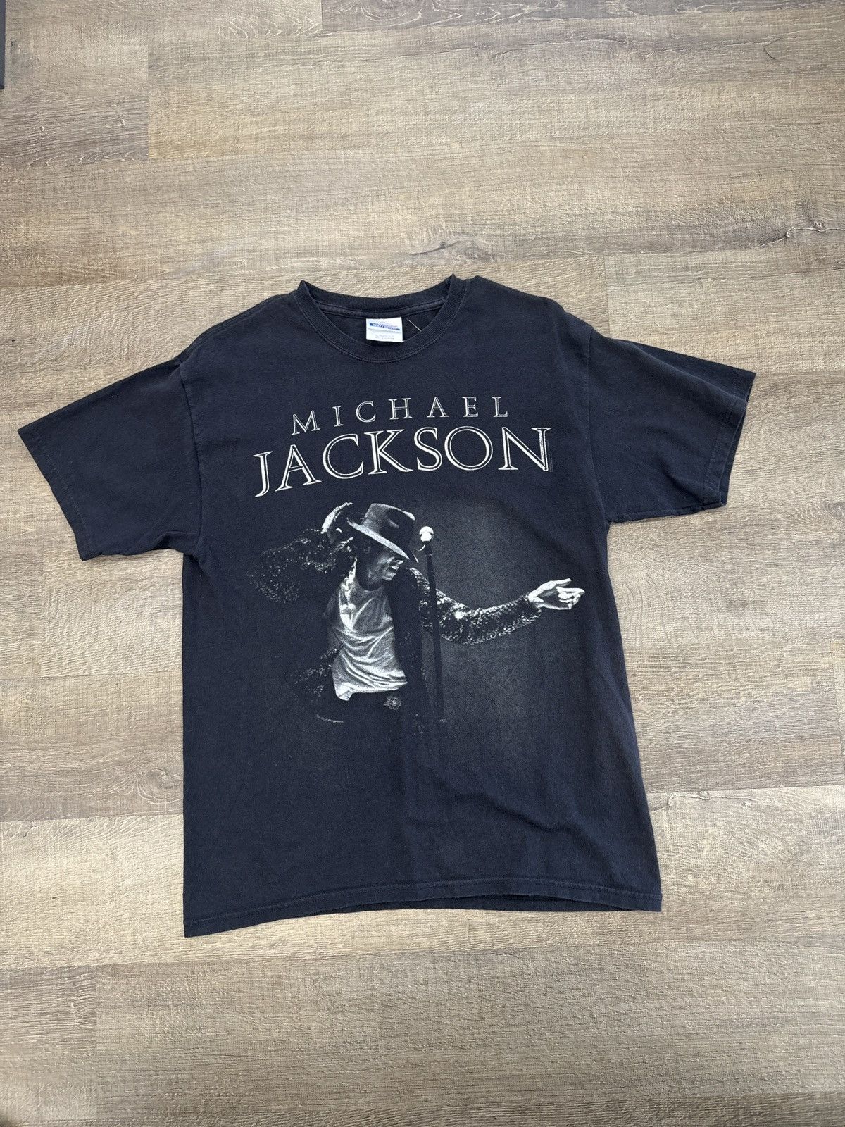 Michael Jackson × Vintage Vintage Michael Jack T Shirt Size US M / EU 48-50 / 2 - 1 Thumbnail