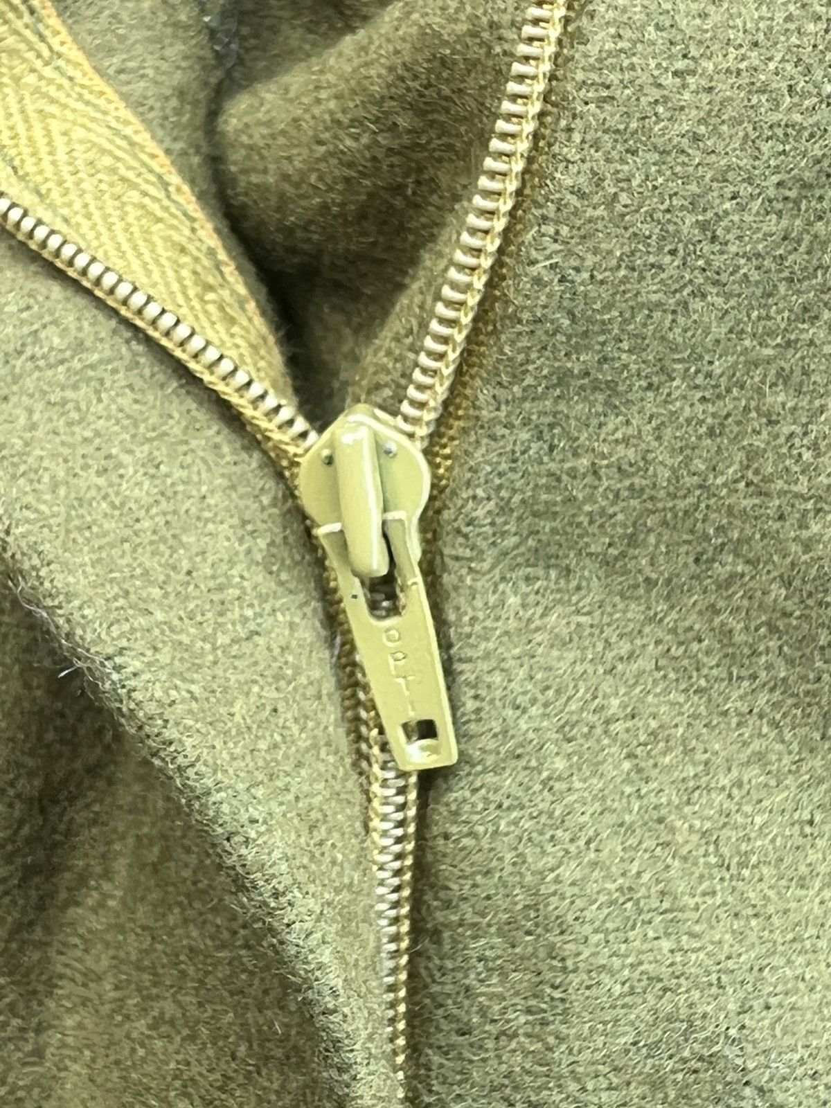 Miu Miu Miu miu FW/99 - Boiled Wool Utility Trouser - Moss Green Size 27" / US 4 / IT 40 - 9 Thumbnail