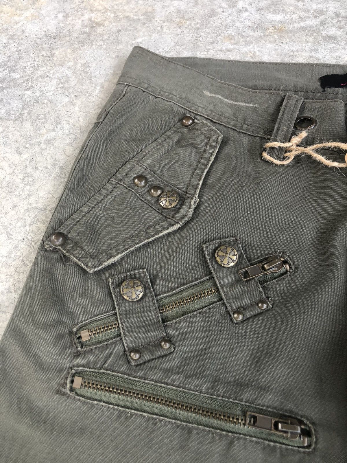 Japanese Brand Japanese Midas Flared Pants Cargo Pants Bondage Size US 32 / EU 48 - 14 Thumbnail