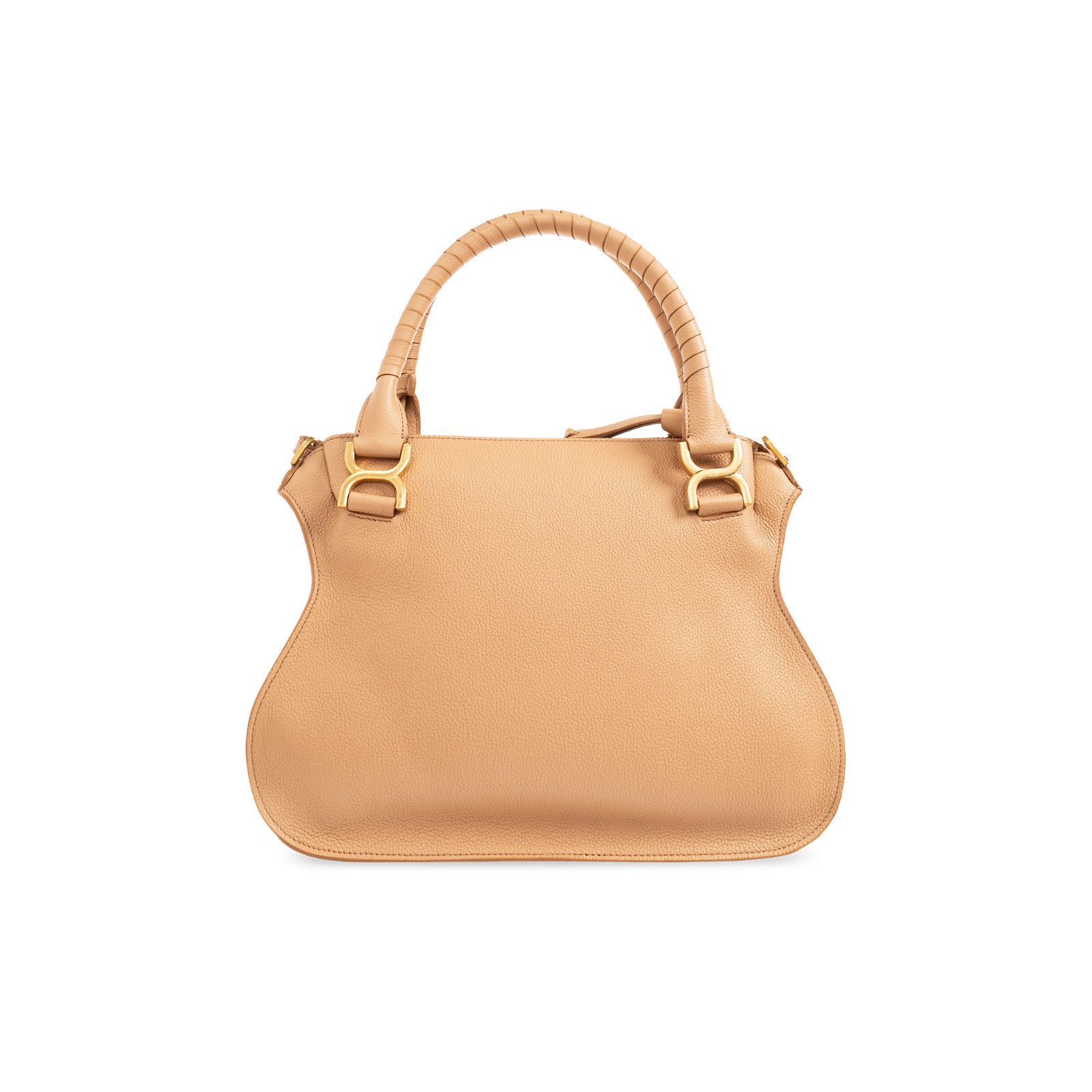 Chloe Chloe Medium Hobo Light Tan Grained Leather Shoulder Bag New Size ONE SIZE - 2 Thumbnail