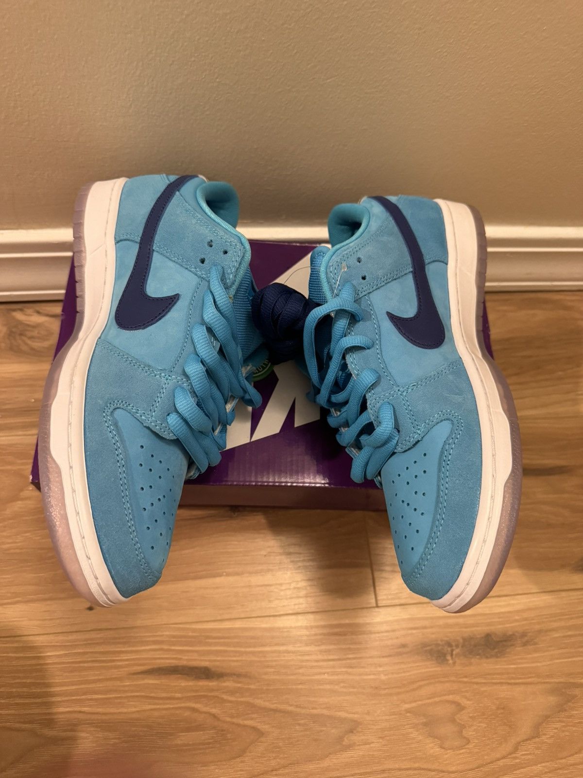 Nike Nike Dunk Low Blue Fury Size US 9 / EU 42 - 5 Thumbnail
