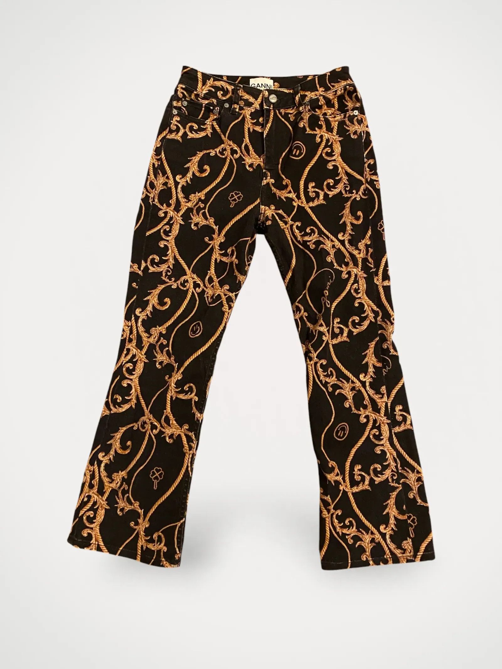 Ganni Ganni Betzy cropped Jeans Size 27" / US 4 / IT 40 - 1 Thumbnail