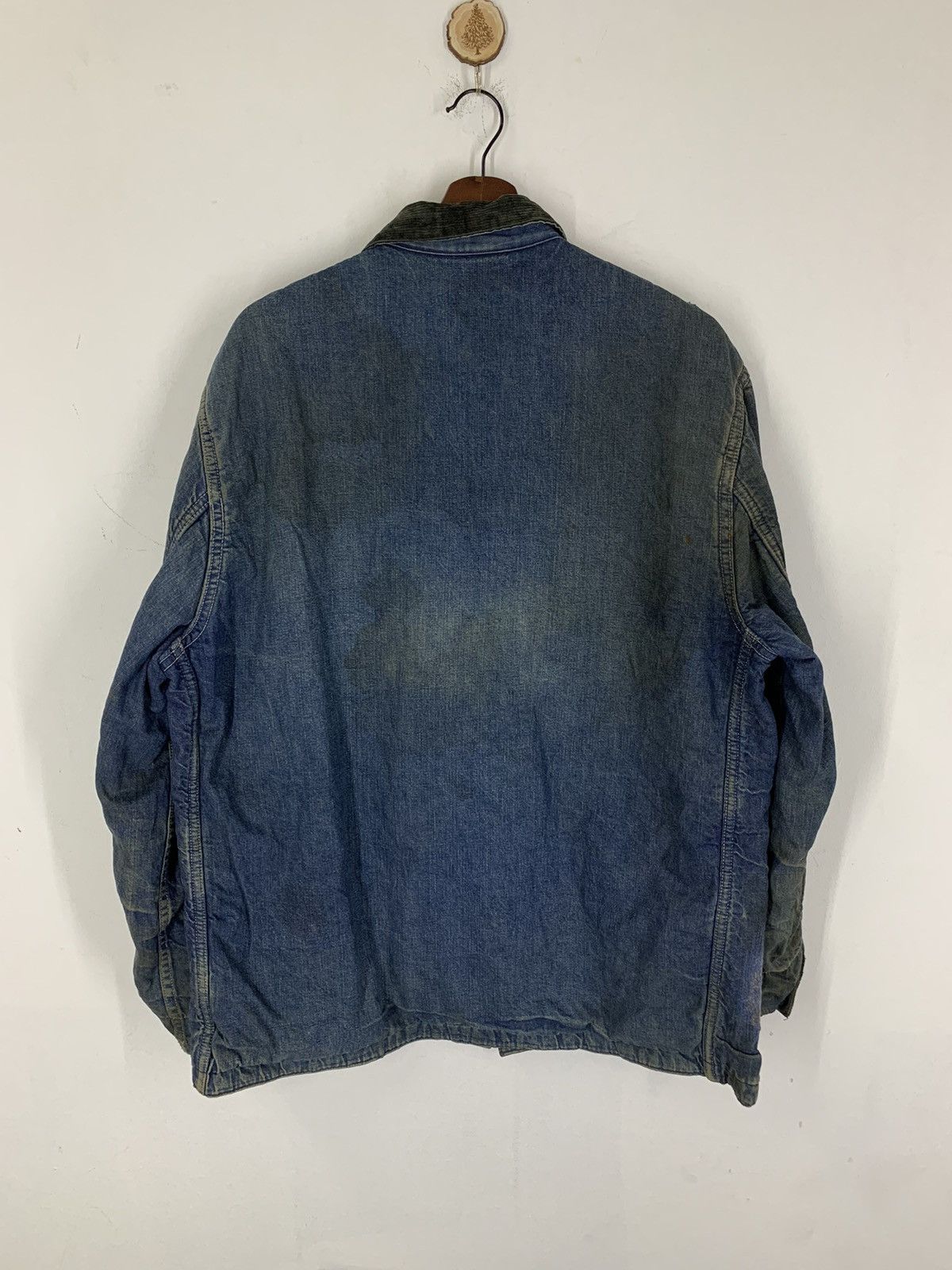 Original Montgomery × Vintage 1950’s Power House Blanket-Lined Denim Chore Worker Jacket Size US L / EU 52-54 / 3 - 9 Thumbnail