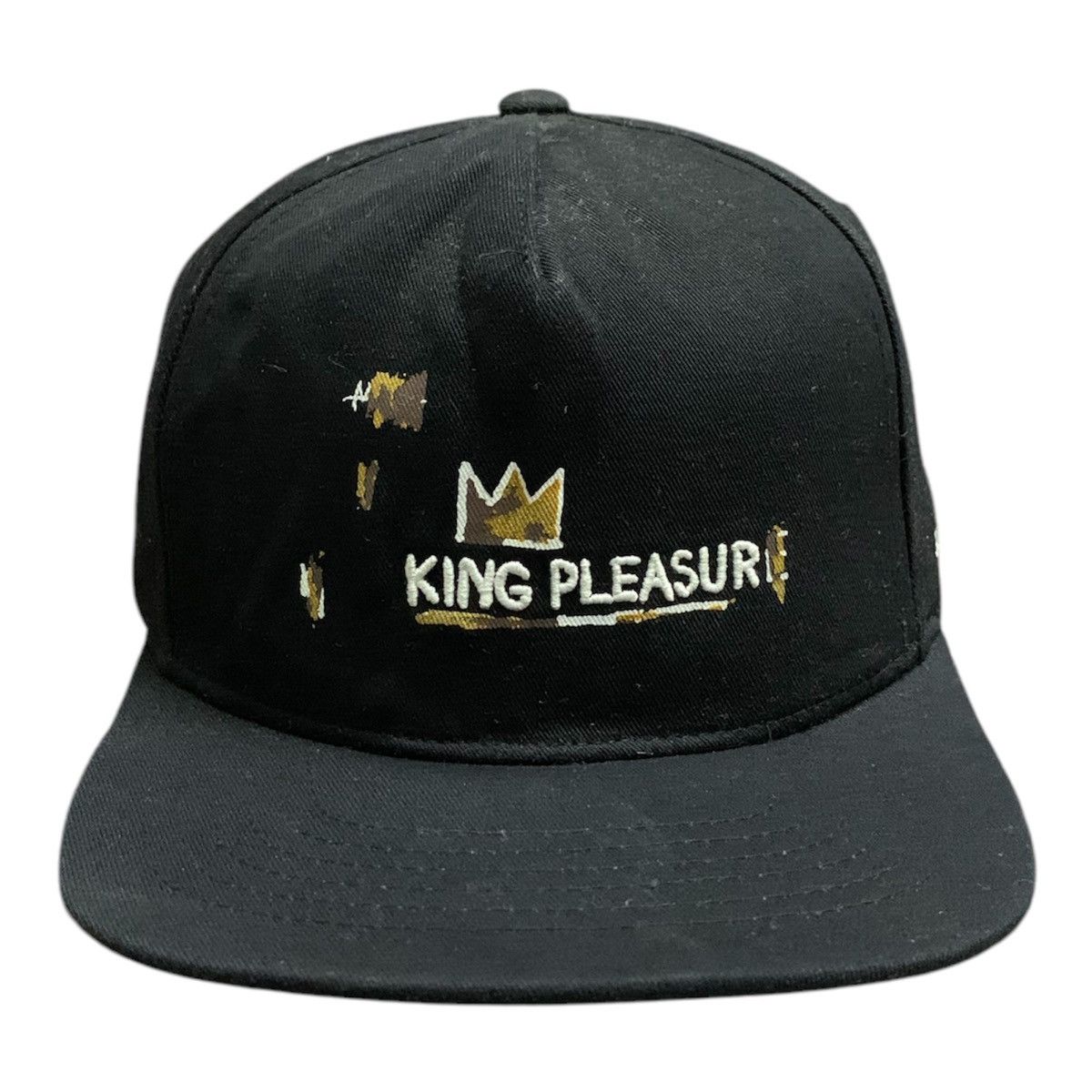 Jean-Michel Basquiat Vintage Jean Michel Basquait King Pleasure Trucker Hat Cap Size ONE SIZE - 1 Thumbnail