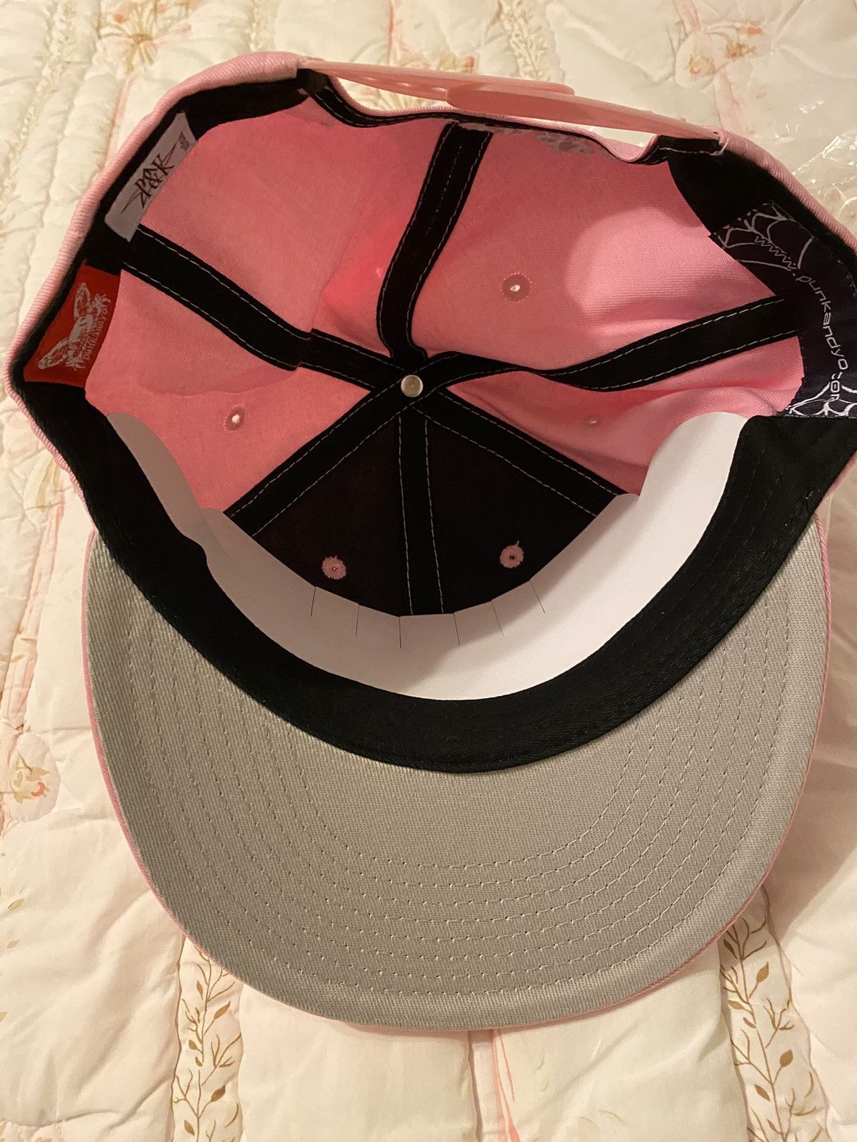 Punk and Yo Punkandyo O Pink SnapBack hat Size ONE SIZE - 4 Thumbnail