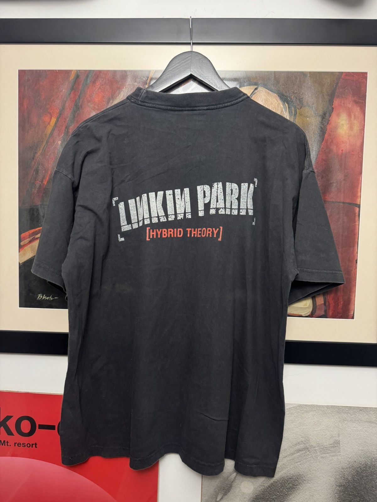 Band Tees Linkin Park Hybrid Theory Vintage Rock Band Print Tee Rare Size US XL / EU 56 / 4 - 2 Thumbnail