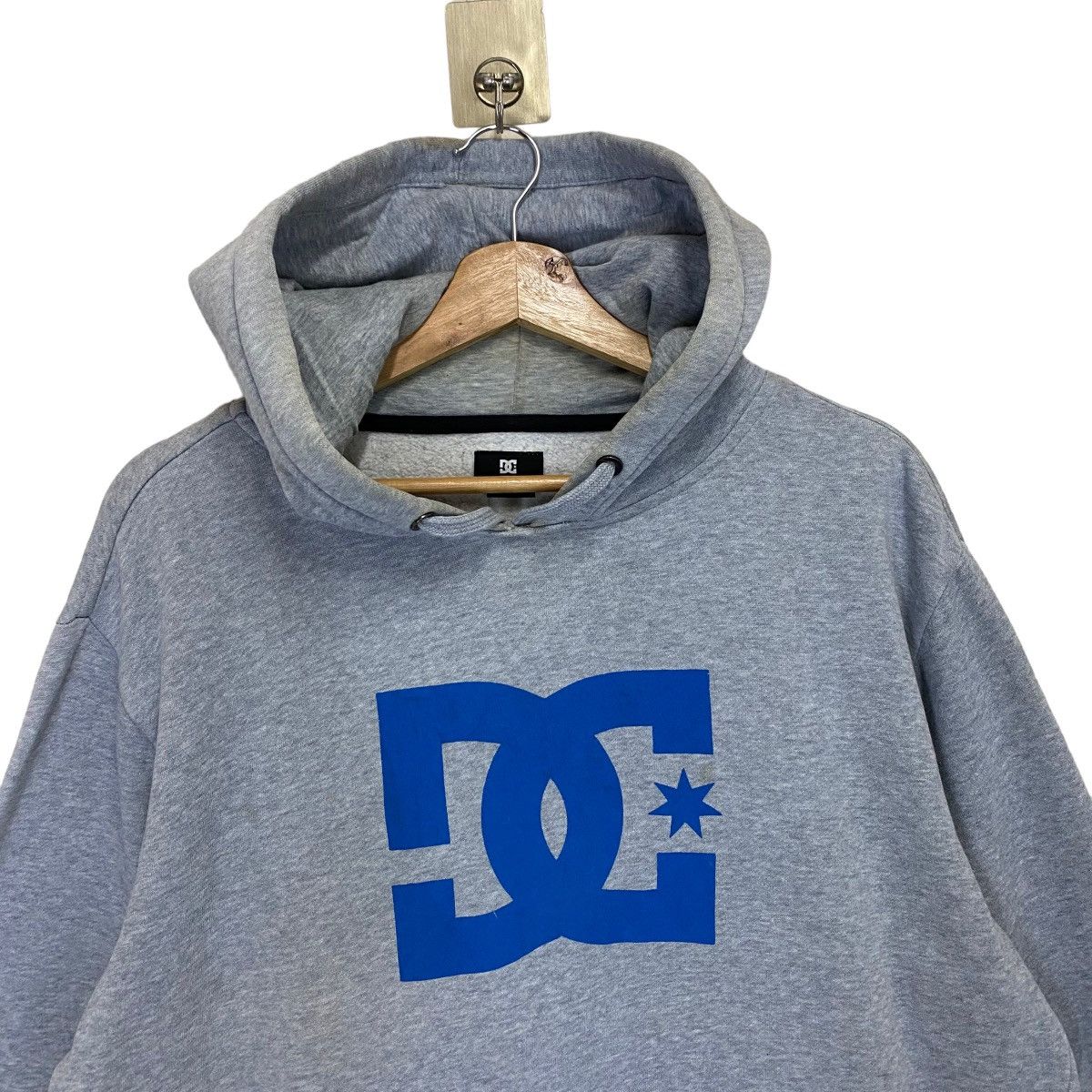 DC × Japanese Brand DC SQUARE BIG LOGO PULLOVER HOODIE Size US L / EU 52-54 / 3 - 4 Thumbnail