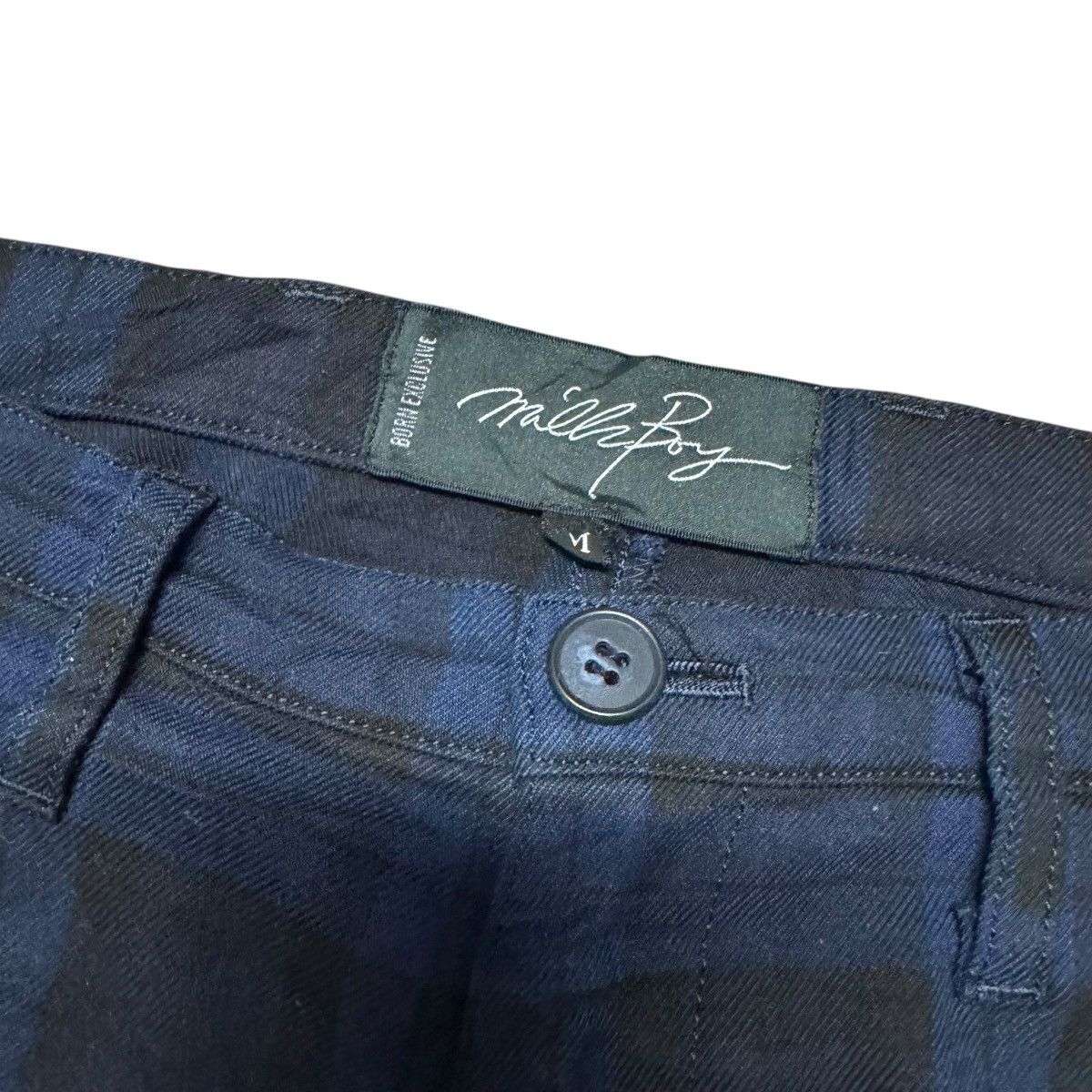 Beauty Beast SAMPLE Milkboy Checked Bondage Pants Size US 32 / EU 48 - 6 Thumbnail