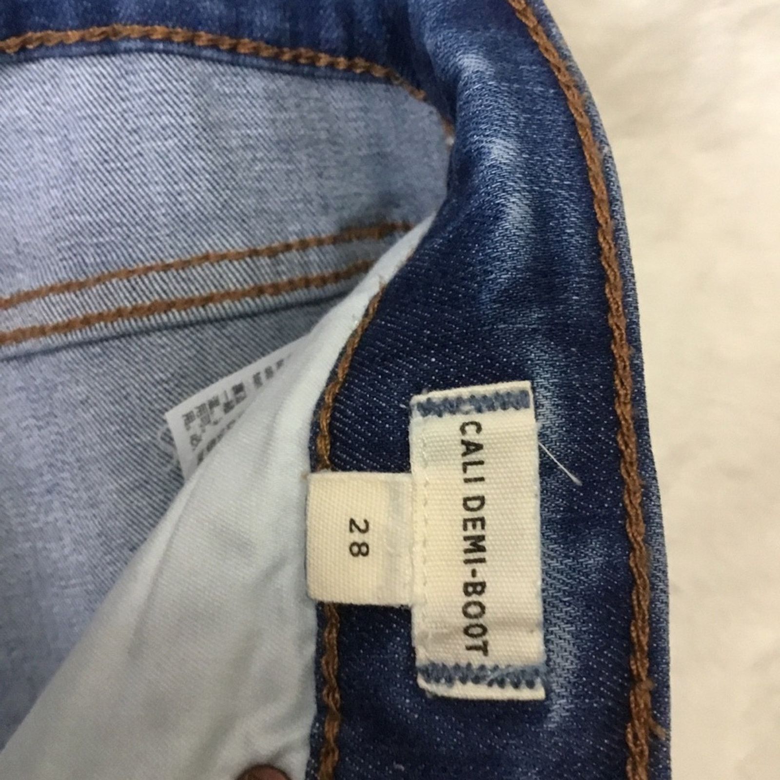 Madewell Madewell Blue Cali Demi-Boot Jeans Size 28" / US 6 / IT 42 - 13 Thumbnail