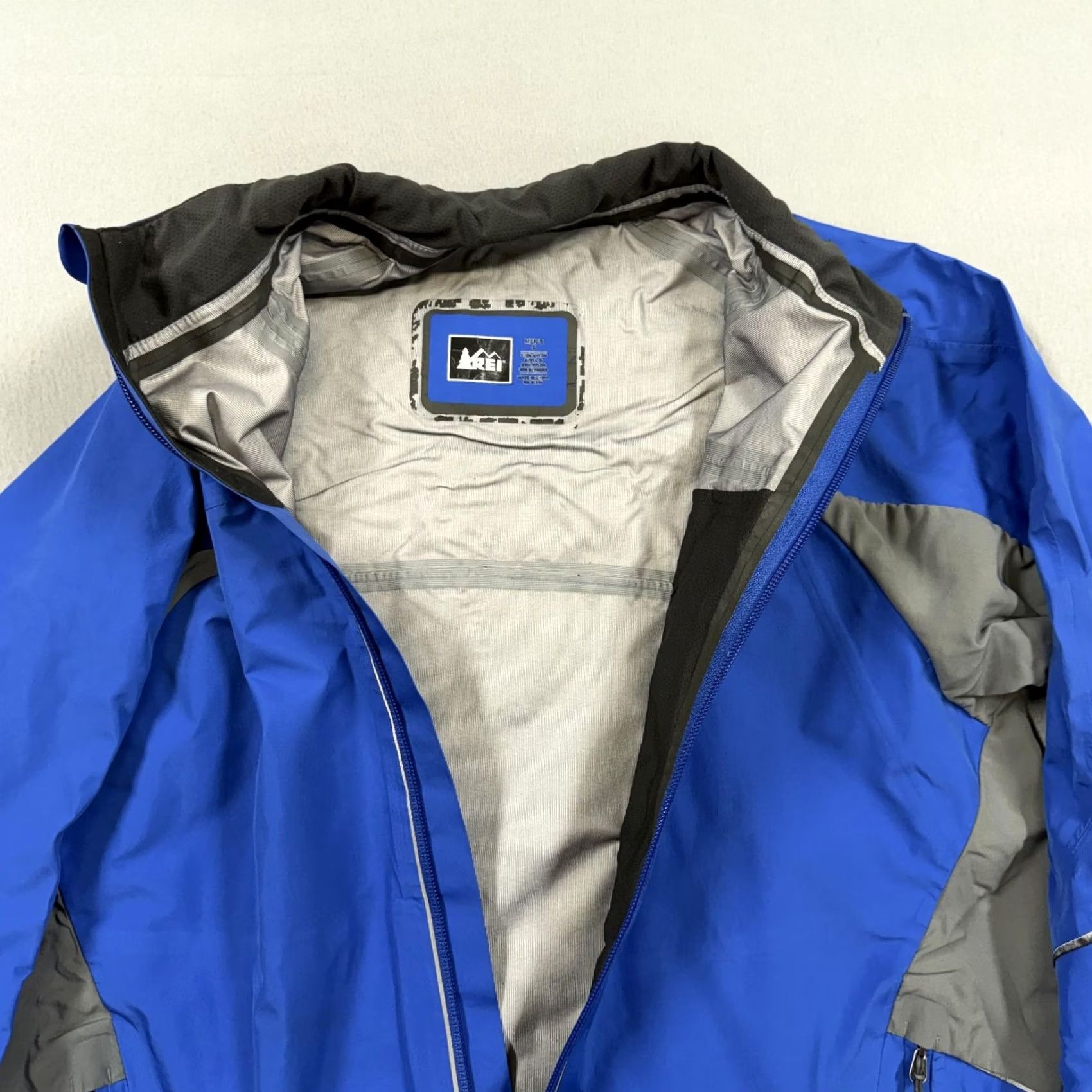 Vintage REI Jacket Mens S Blue Full Zip Windbreaker Waterproof Hiking Size US S / EU 44-46 / 1 - 4 Thumbnail