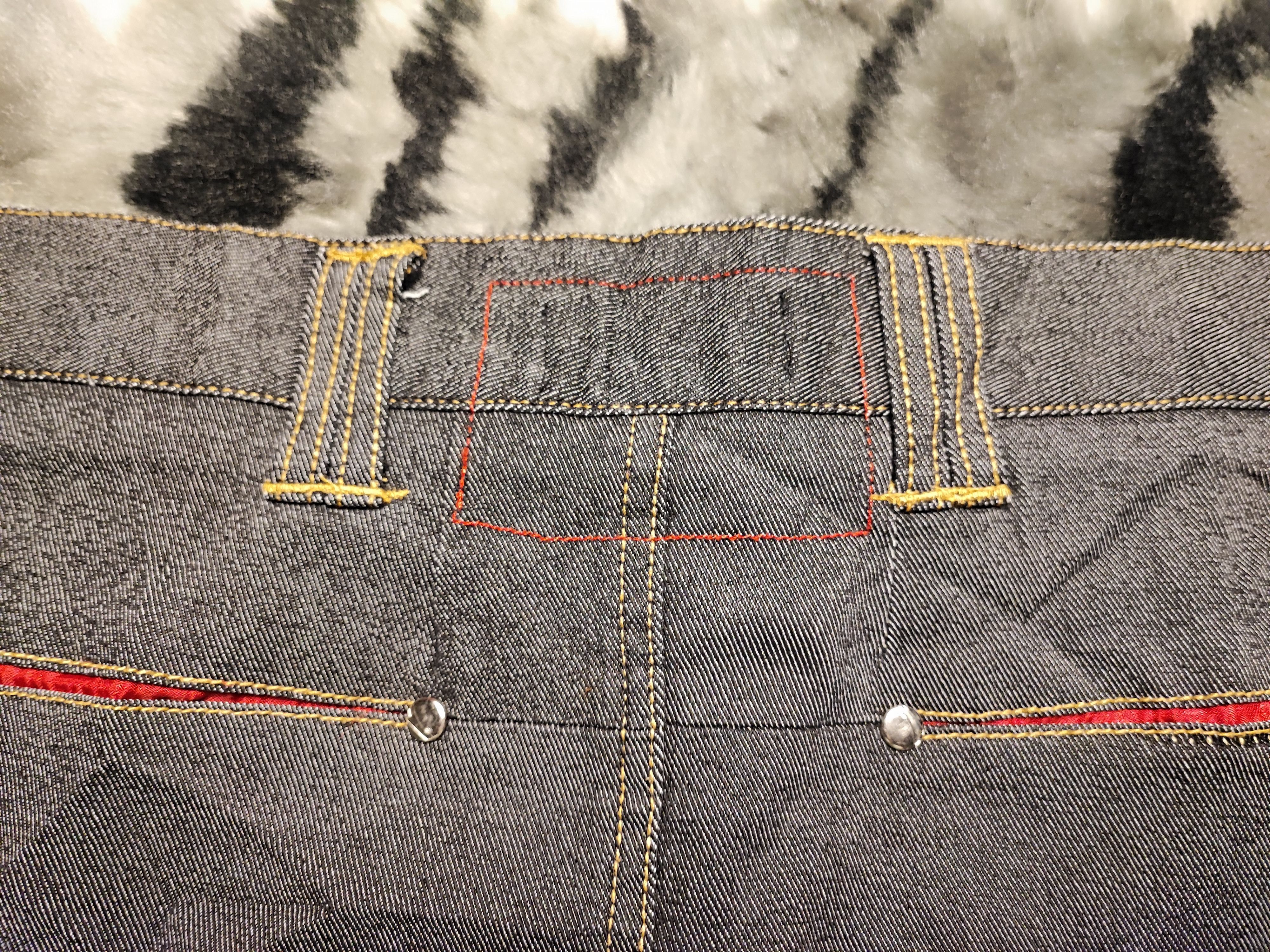 Levi's Archive 2000 Levi's Engineered Skirt Jeans 3D Twisted Seams Size 29" - 13 Thumbnail