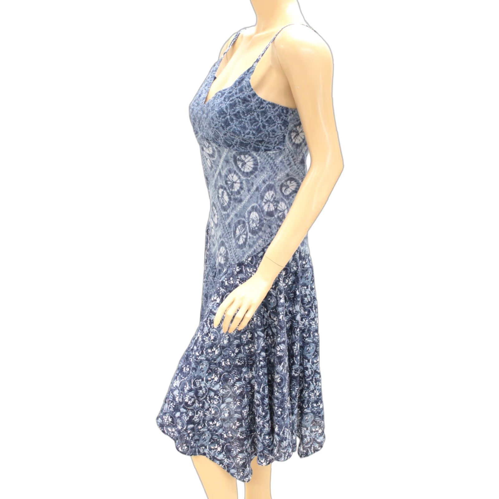 Ralph Lauren VINTAGE Lauren Ralph Lauren Patchwork Tank Dress Blue Linen Patchwork Tank Dress 8 Womens Boho Vacation Casual Women Size M / US 6-8 / IT 42-44 - 1 Thumbnail