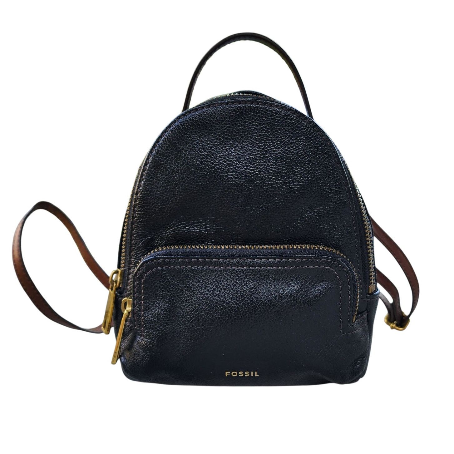 Fossil Fossil Felicity Color Block Leather Mini Backpack Size ONE SIZE - 1 Thumbnail
