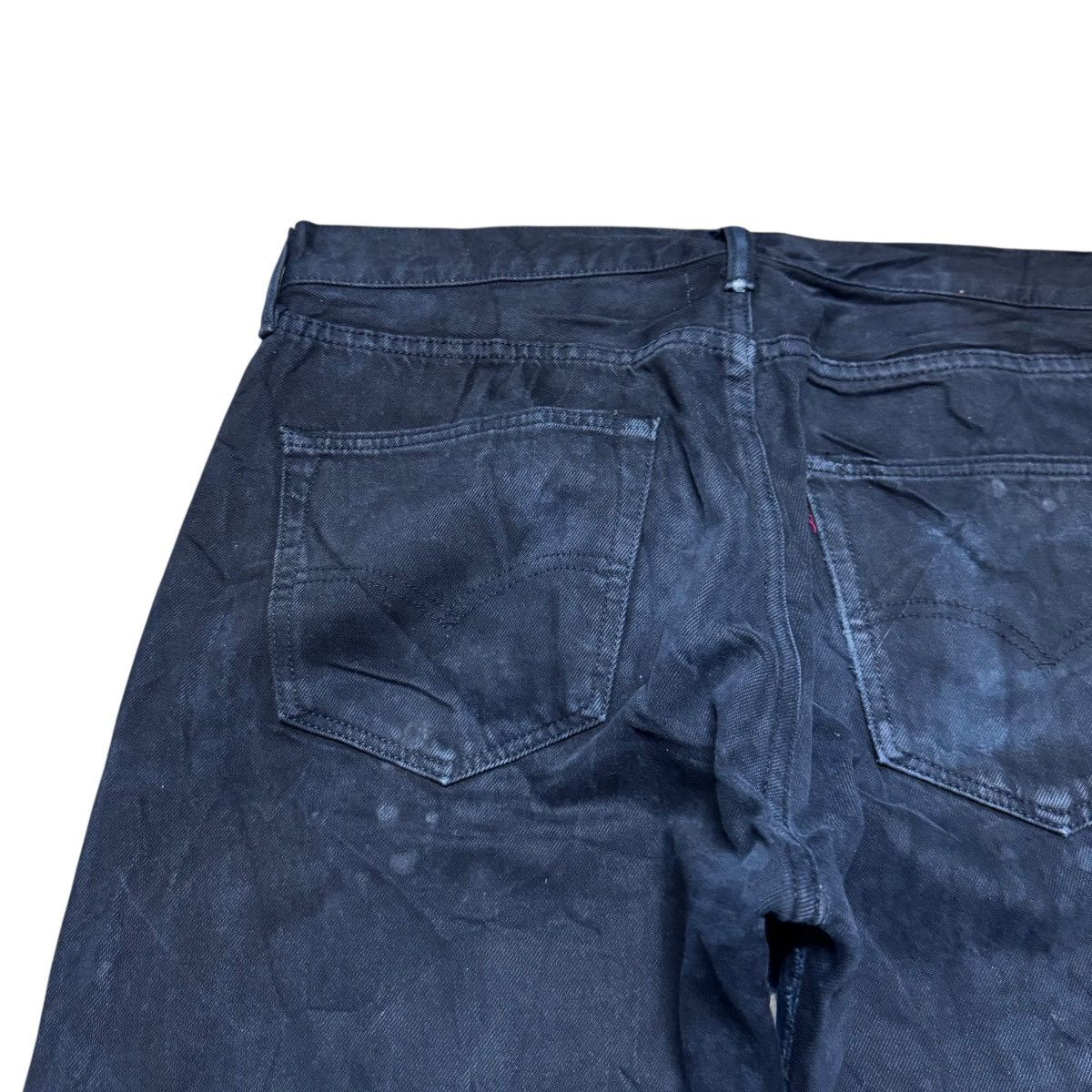 Beams Japan × Levi's Remake By AND TEMA Levis 501 Black Denim Jeans Open Leg Size US 36 / EU 52 - 12 Thumbnail