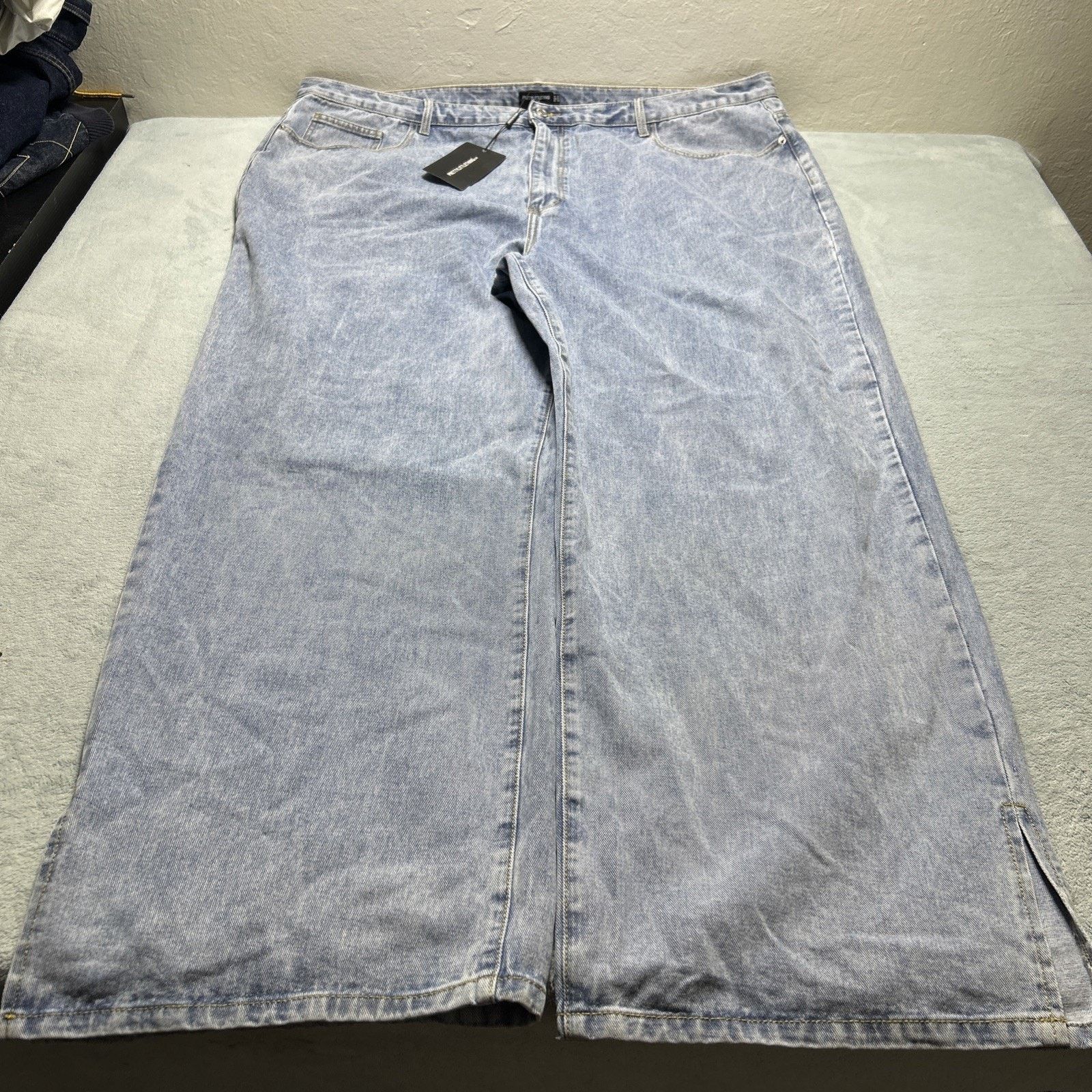 JNCO Super Beyond Baggy Jeans Womens Sz 24 52x34 Loose Hamilton Size 42" / US 20 - 9 Thumbnail