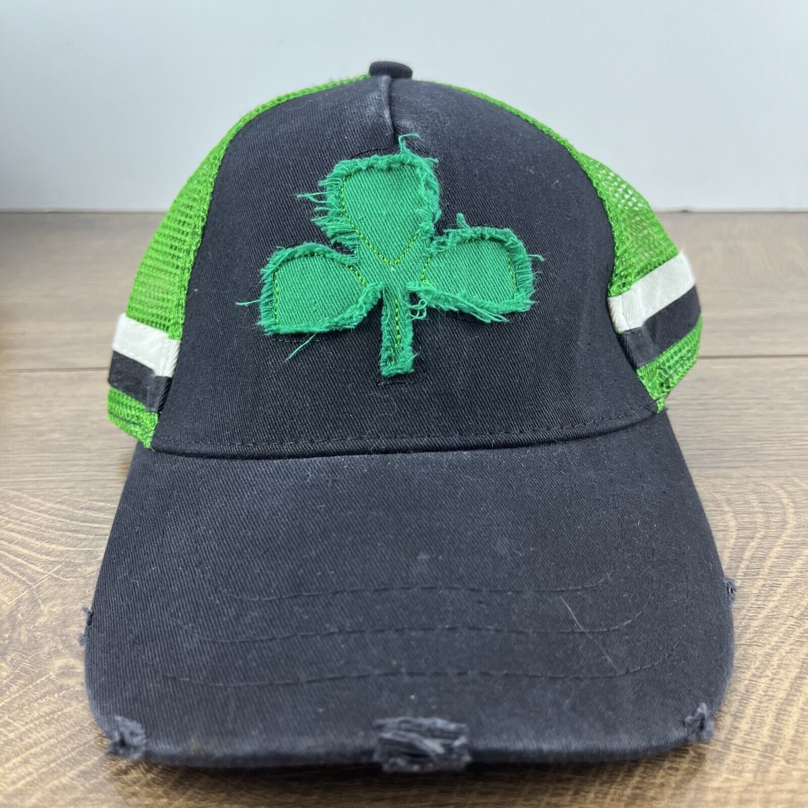 Other Clover Hat Lucky Clover Irish Hat Black Cap Adjustable Hat B Size ONE SIZE - 4 Thumbnail