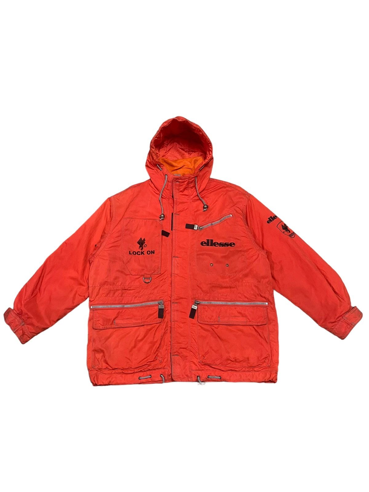 Ellesse Vintage Japan Ellesse Lock On Tactical Gorpcore Jacket Size US L / EU 52-54 / 3 - 2 Thumbnail