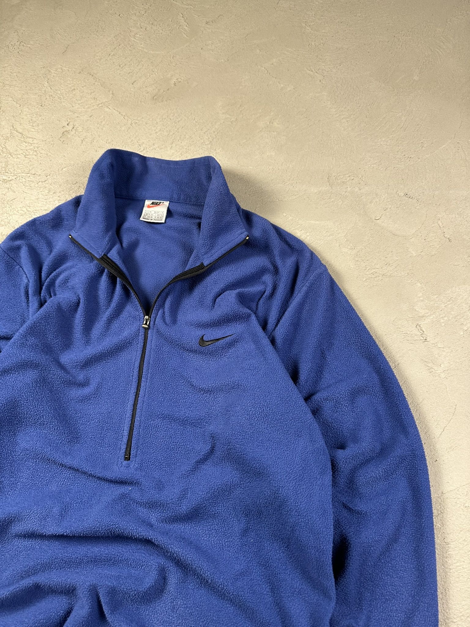 Nike 90s Vintage Nike Therma Fit Fleece Halfzip Boxy Sweatshirt Size US L / EU 52-54 / 3 - 7 Thumbnail