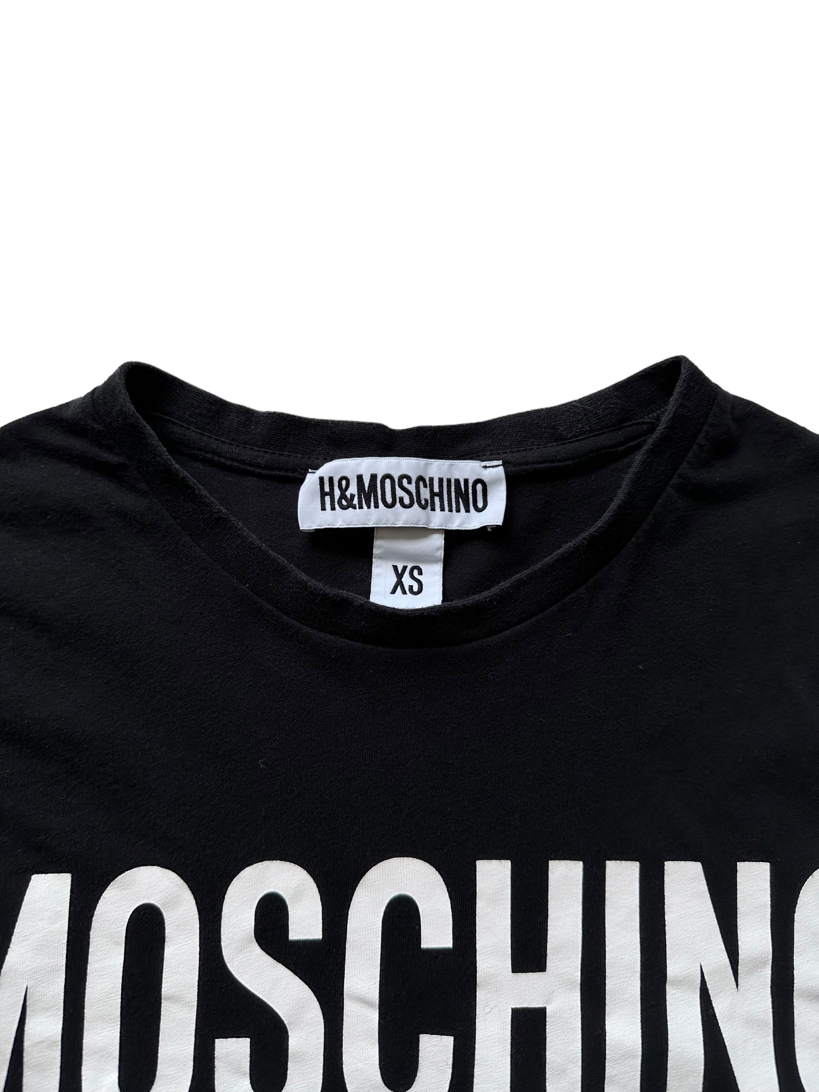 H&M × Moschino H&M x Moschino Crew Big Logo Tee Shirt (XS) Size US XS / EU 42 / 0 - 3 Thumbnail