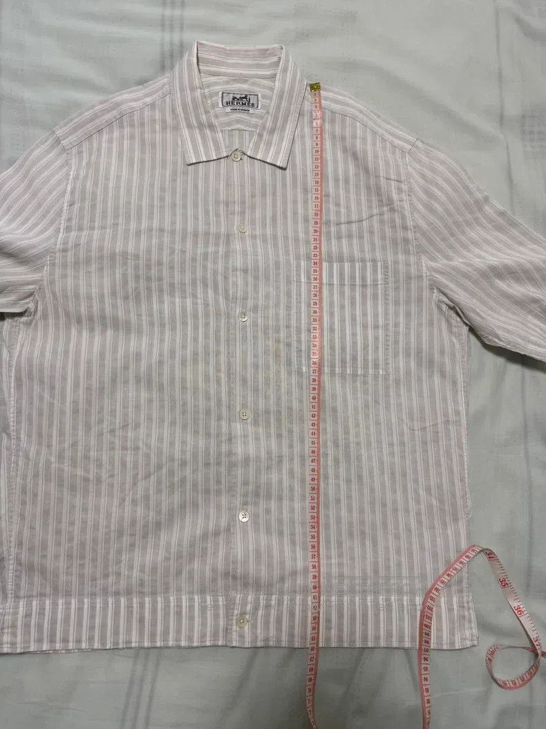 Hermes Hermes size 40 Linen blend jacket shirt with 0% linen and 8 Size US XXS / EU 40 - 5 Thumbnail