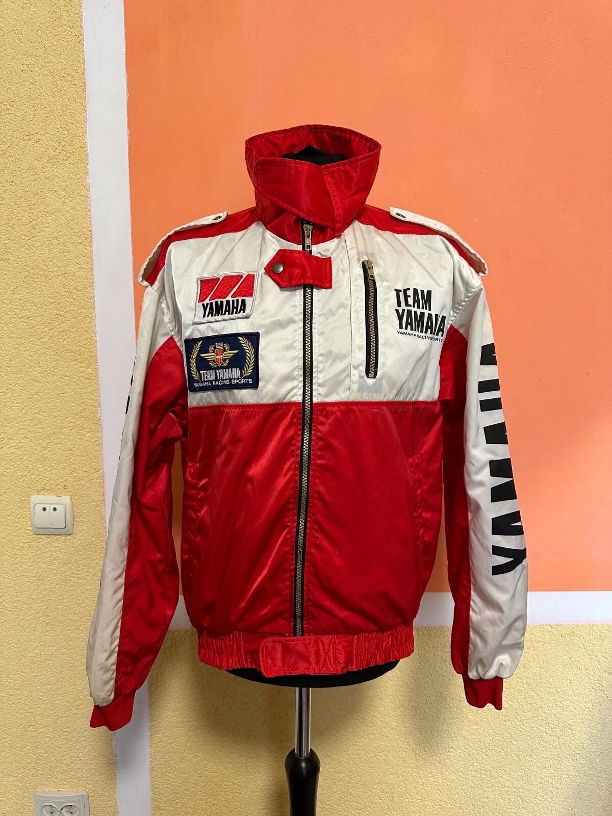 Rare Vintage Yamaha Team Racing Sports Jacket Made In Japan