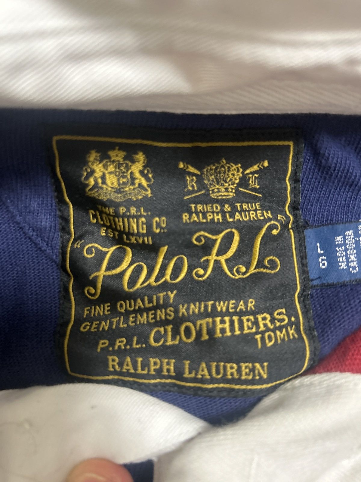 Polo Ralph Lauren Polo Ralph Lauren Rugby Polo Size US L / EU 52-54 / 3 - 2 Thumbnail