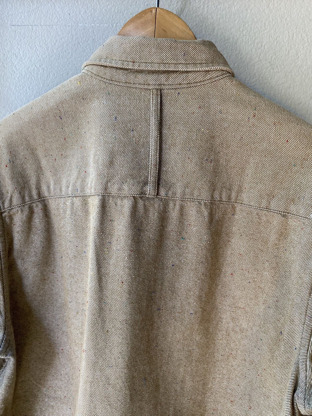 Designer × Japanese Brand INHERIT Brown Collared Shirt. Size US M / EU 48-50 / 2 - 16 Thumbnail