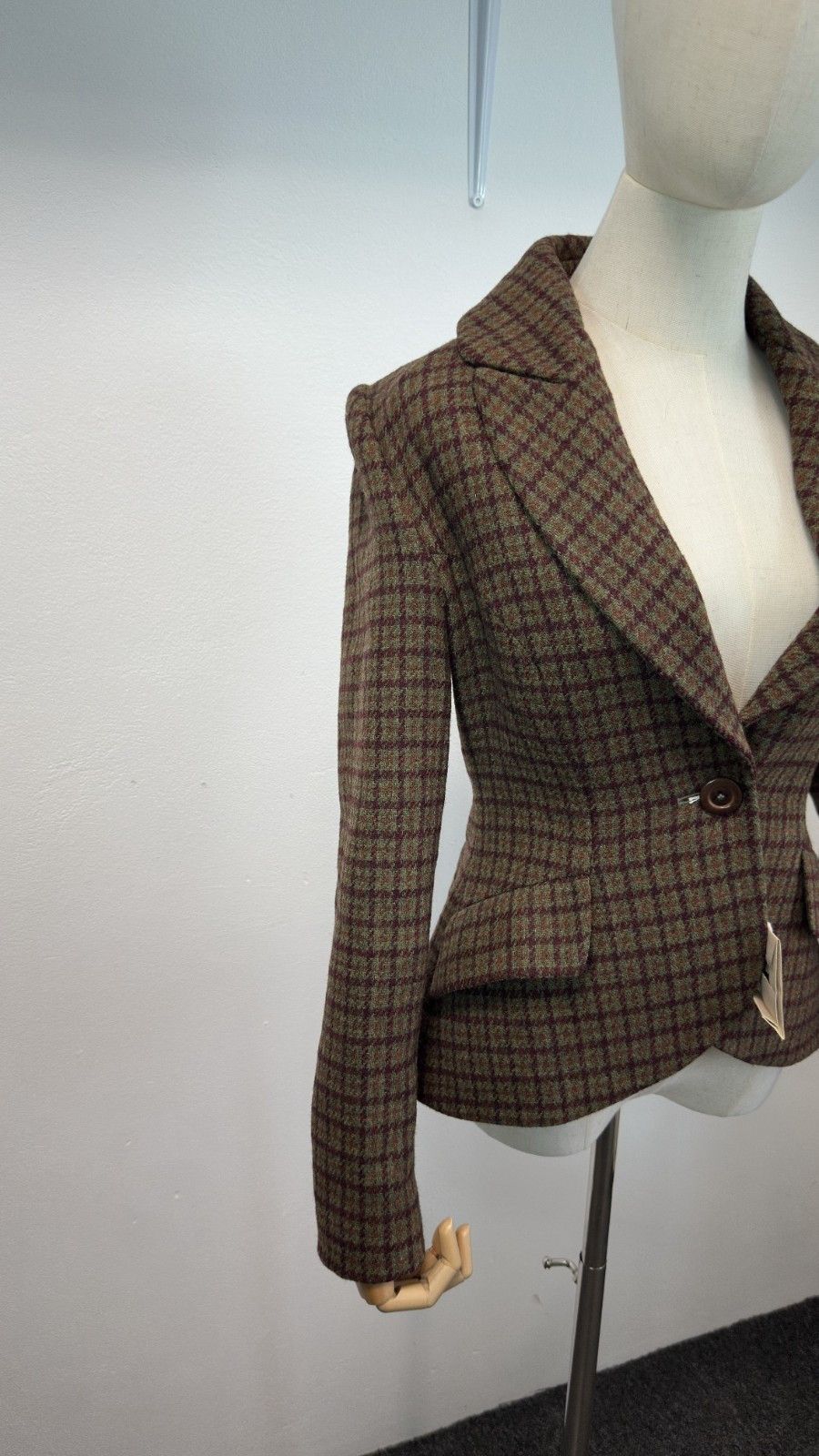 Other Lena Hoschek Women's Montgomery Wool Jacket herb garden Size XS / US 0-2 / IT 36-38 - 4 Thumbnail