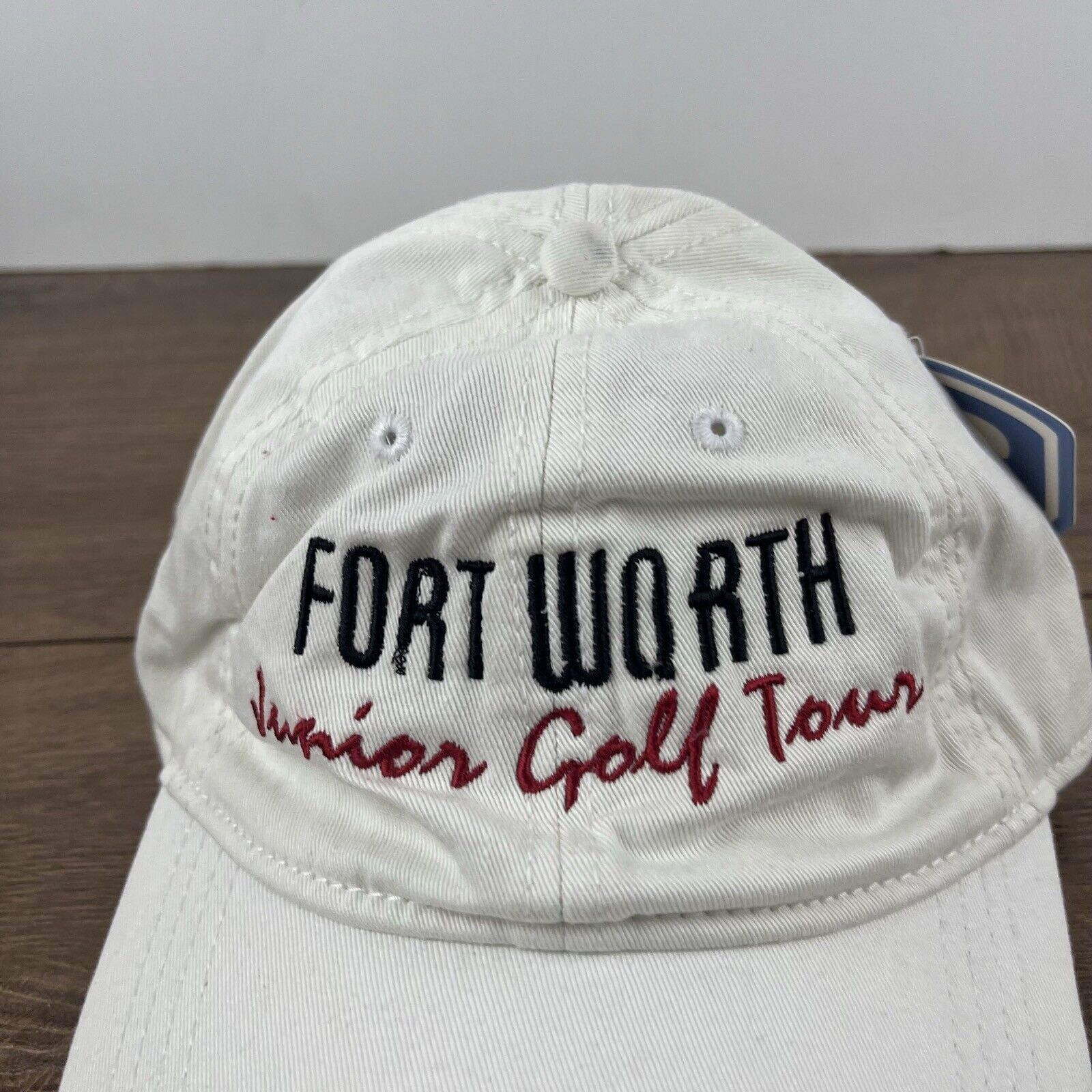 Other Fort Worth Hat Junior Golf Tour Hat White Cap Hat Adjustable Size ONE SIZE - 6 Thumbnail