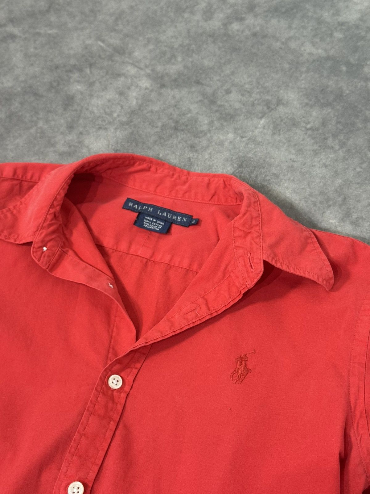 Polo Ralph Lauren Red Basic shirt polo ralph lauren with red pony Size S / US 4 / IT 40 - 5 Thumbnail