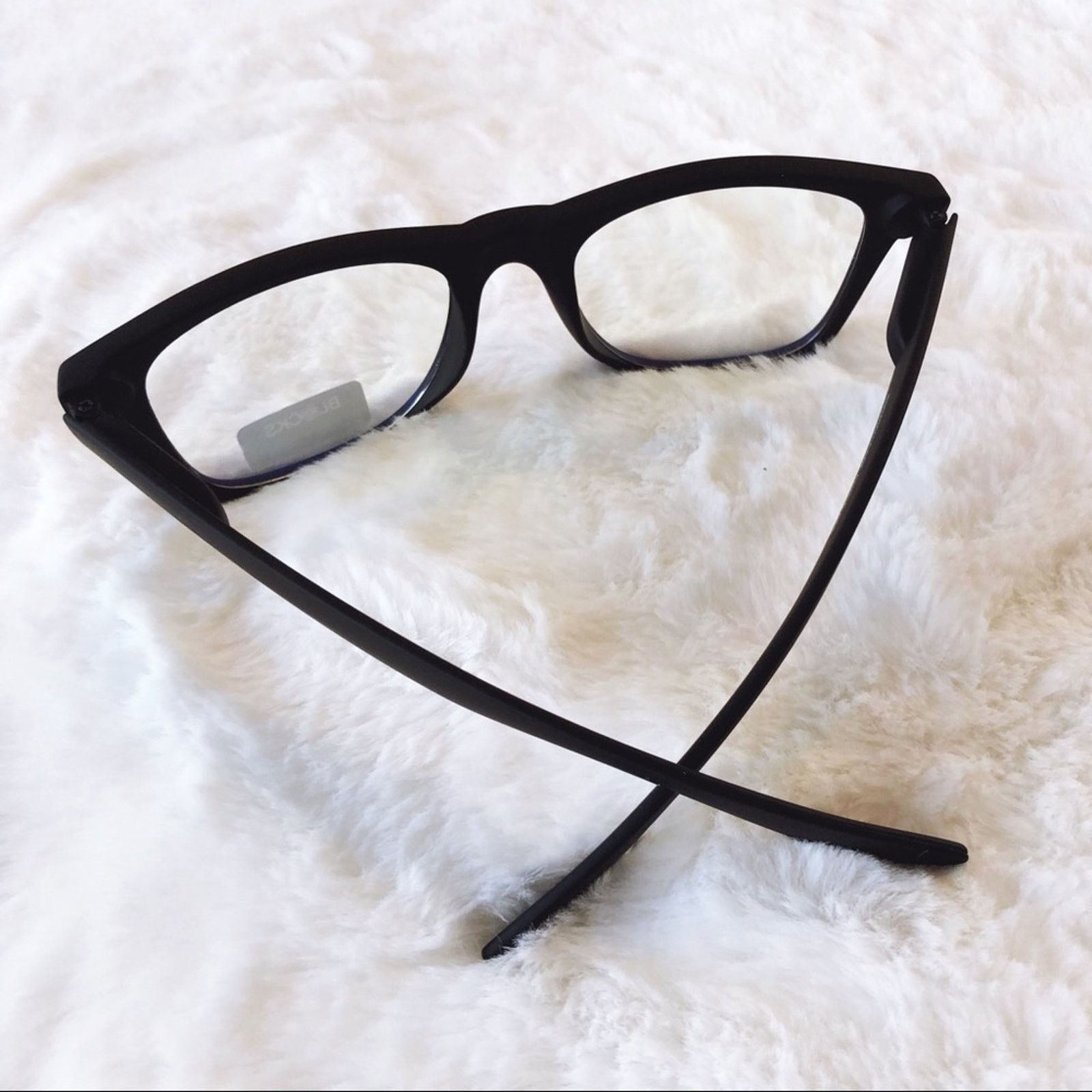 Other Brooks Matte Black Rectangle Blue Light Glasses Size ONE SIZE - 8 Thumbnail