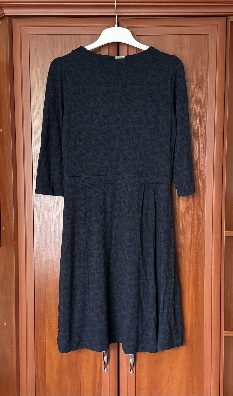 Vintage + Vive Maria + L all printed blue long dress long sleeve Size L / US 10 / IT 46 - 14 Thumbnail