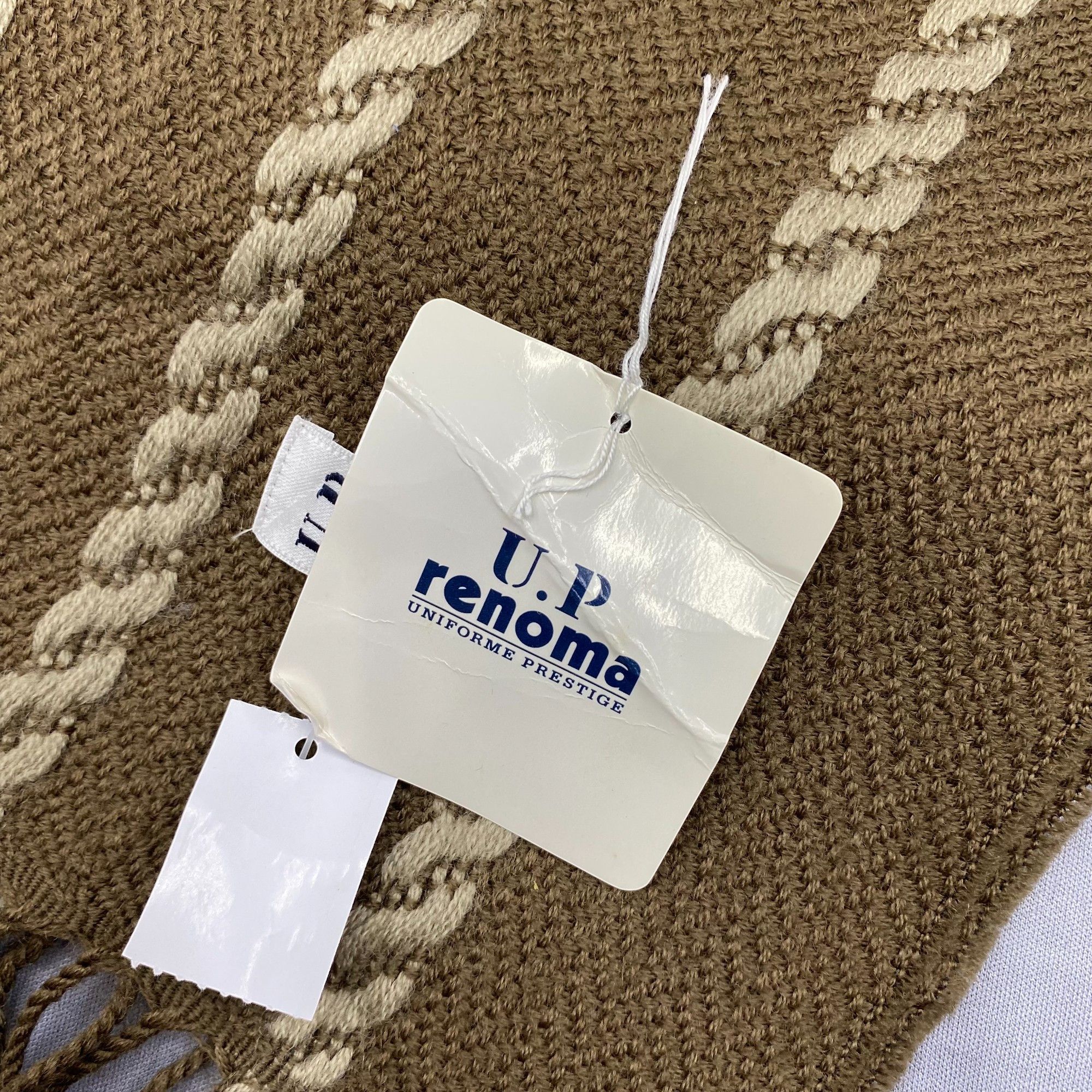 Renoma NWT Vintage Renoma Scarf Muffler Wool Fringe Scarves Size ONE SIZE - 6 Thumbnail
