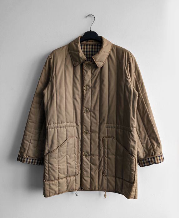 Vintage Aquascutum jacket check quilted vintage | Grailed