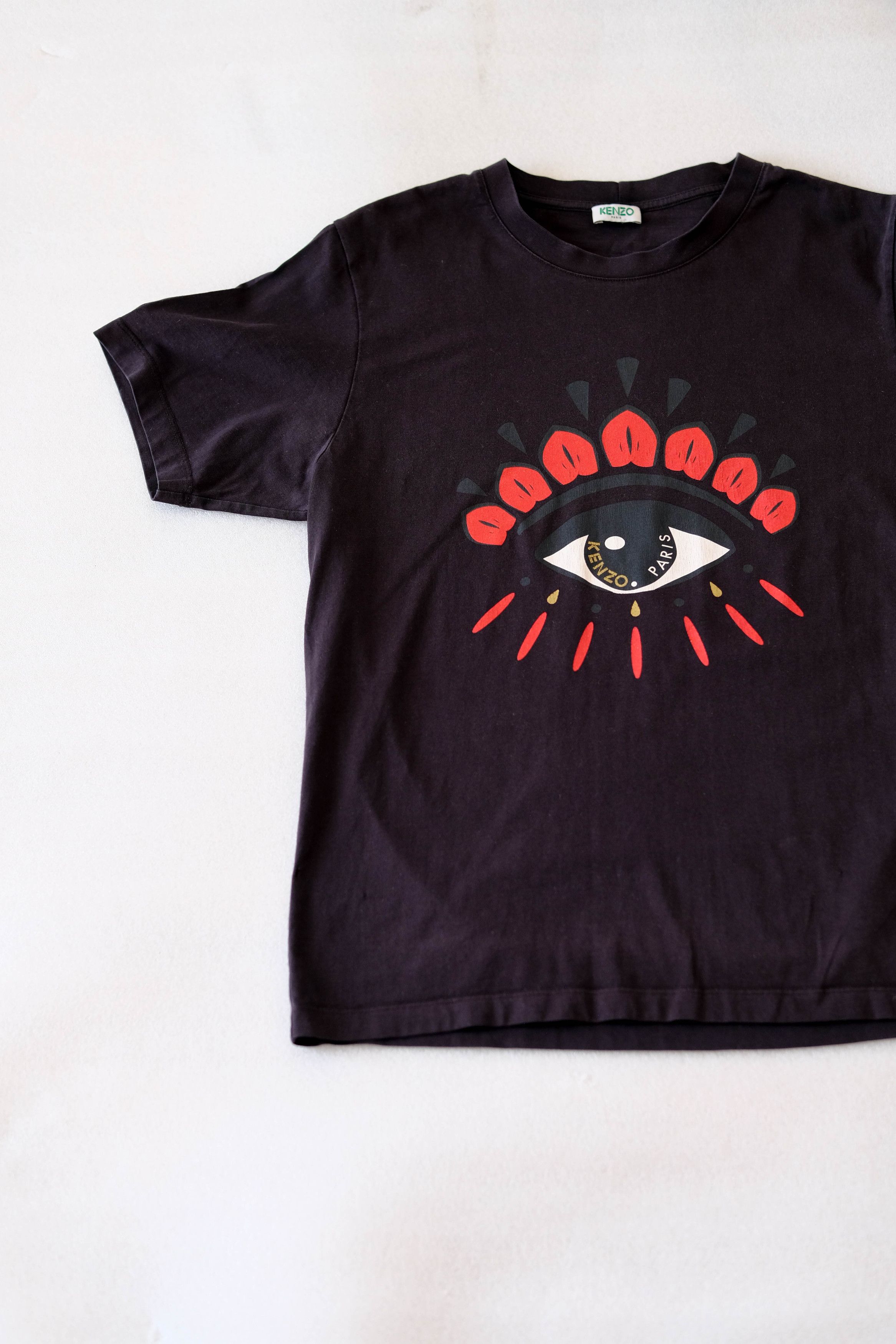 Kenzo Kenzo t-shirt eye print Size US M / EU 48-50 / 2 - 1 Thumbnail