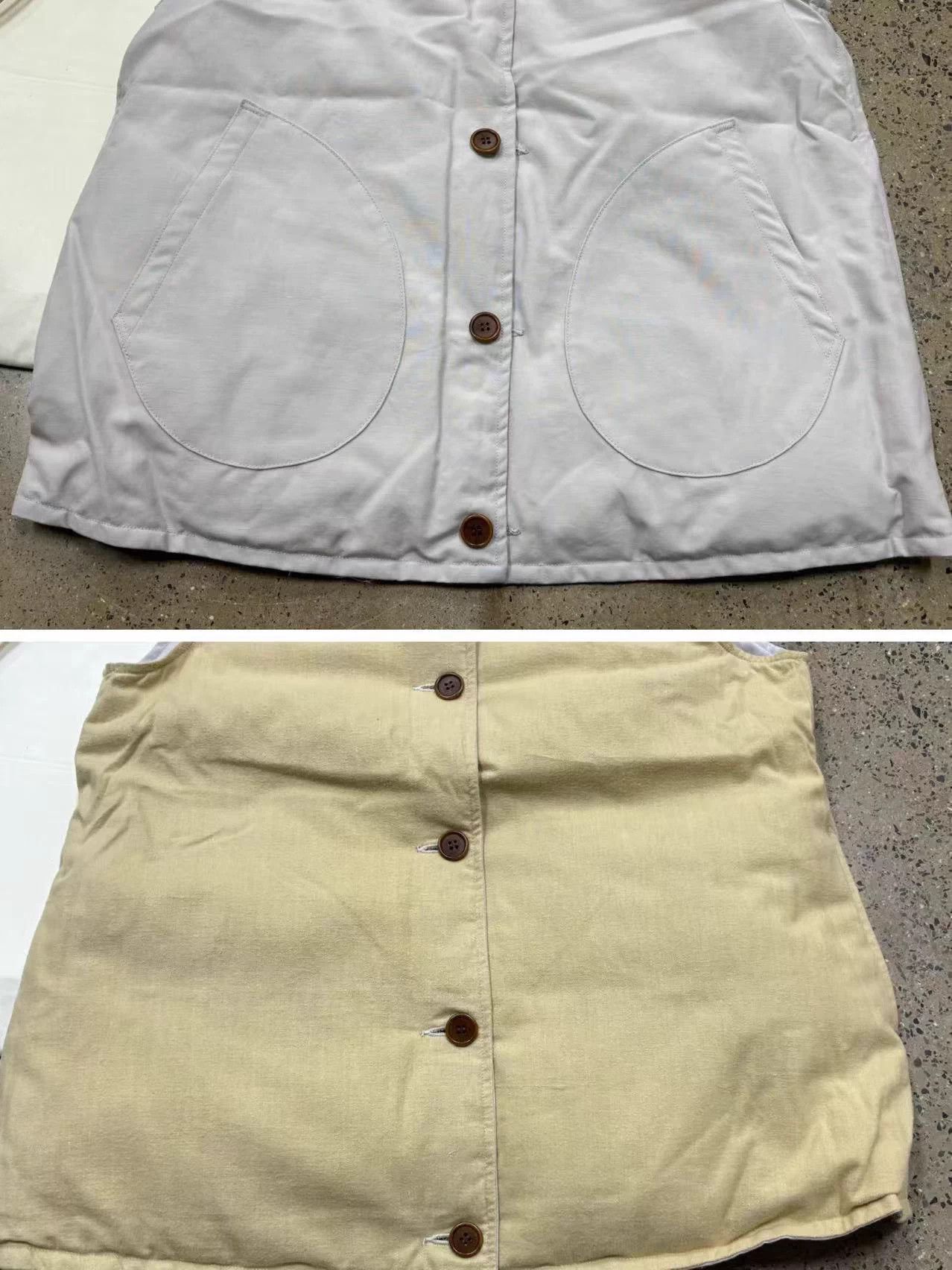 Visvim Visvim 21ss Kora 2-sided down vest 2 natural dyed Size US M / EU 48-50 / 2 - 6 Thumbnail