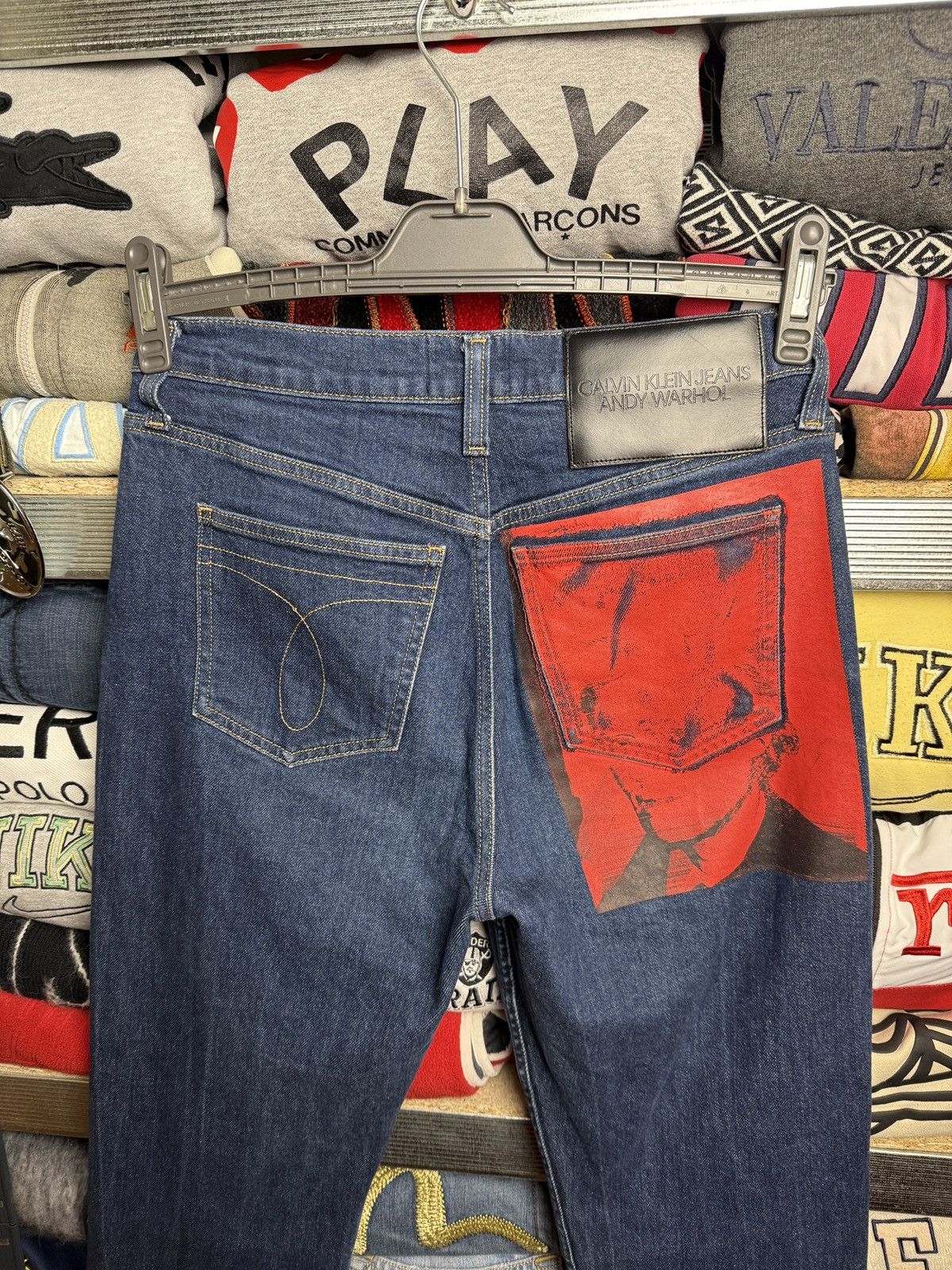 Andy Warhol Calvin klein Andy Warhol Jeans red picture Size US 29 - 4 Thumbnail
