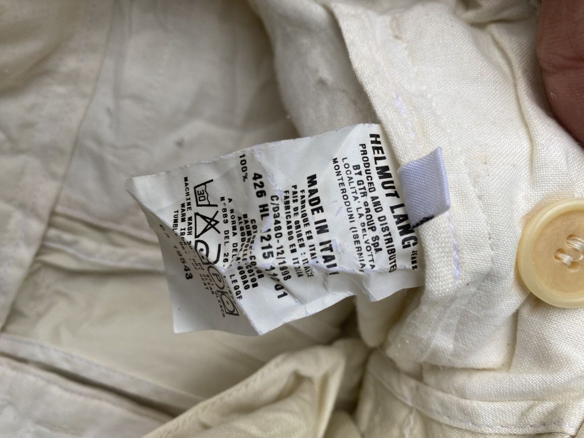 Helmut Lang Distressed Helmut Lang Trousers Pant Size US 30 / EU 46 - 9 Thumbnail