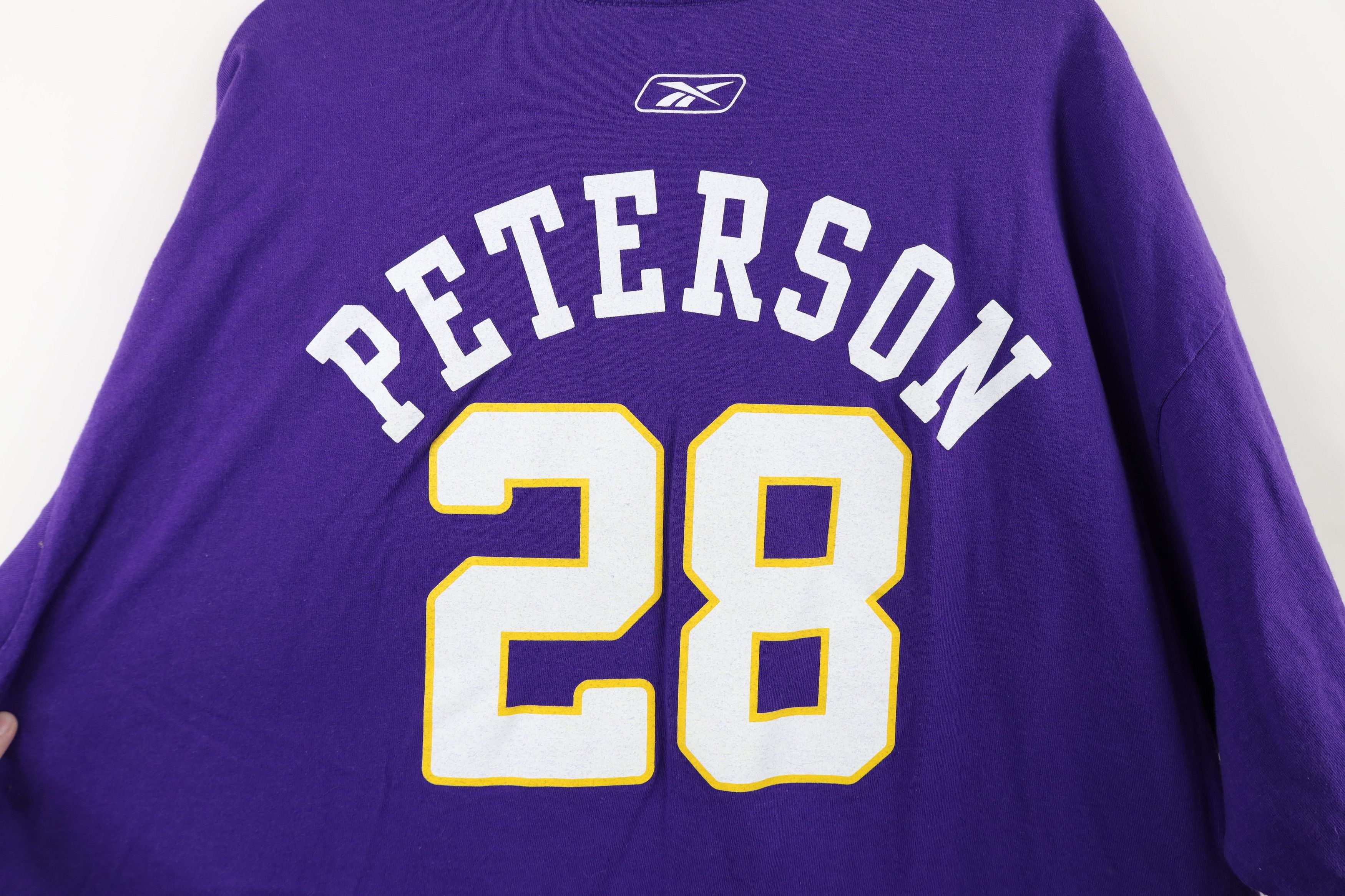 Reebok Vintage Reebok Minnesota Vikings Football Jersey T-Shirt Size US XXL / EU 58 / 5 - 11 Thumbnail
