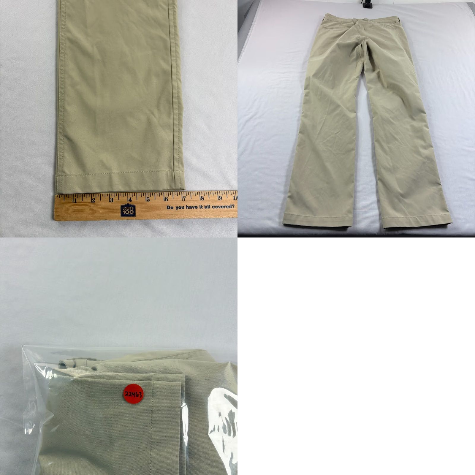 Vintage Bluffworks Pants Mens 30x32 Beige Chino Ascender Stretch Performance Outdoor Pants Regular 30 Beige Bluf Size US 30 / EU 46 - 8 Thumbnail