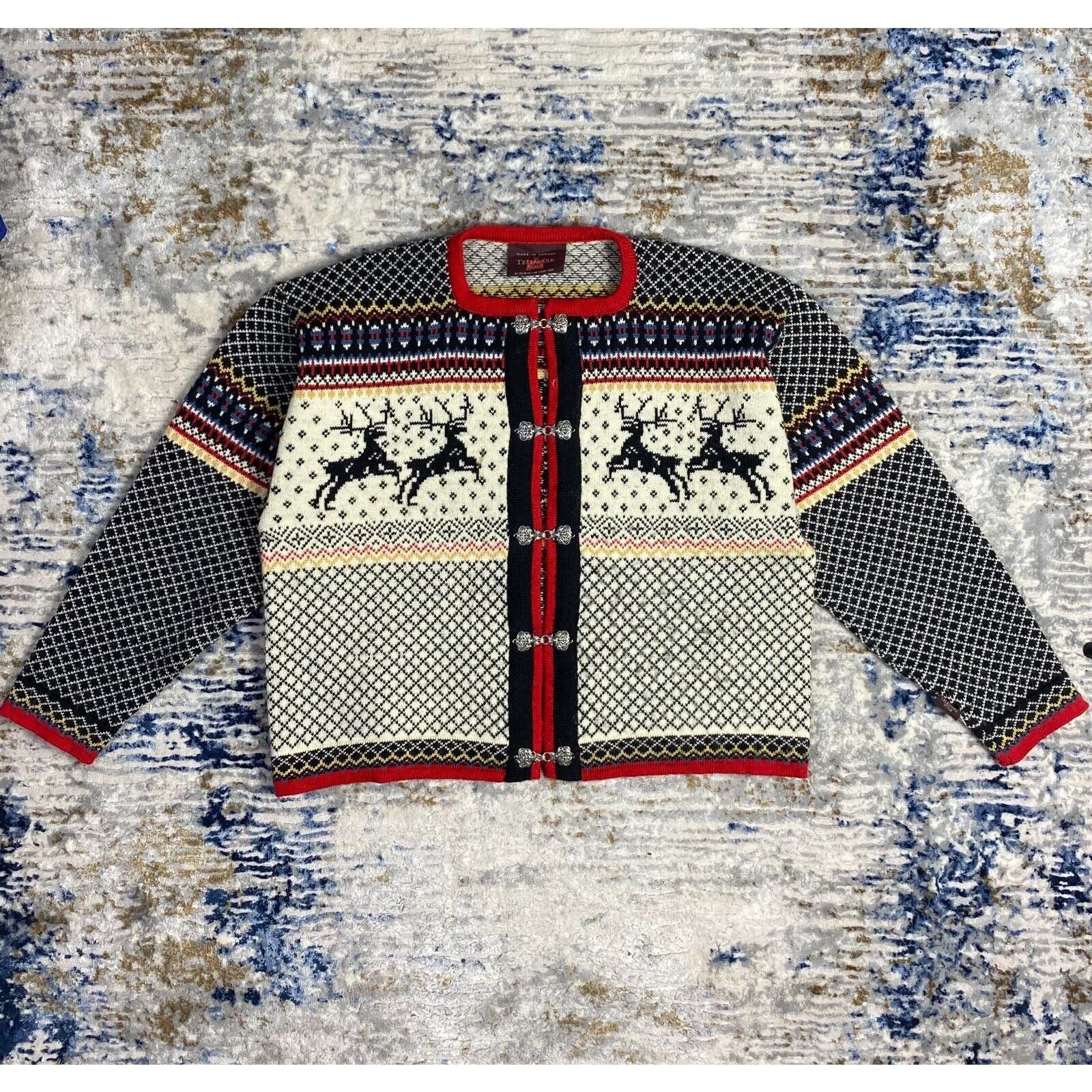 Vintage VINTAGE WOOL SWEATER RARE 90s NORWAY HAND SEWED M-XL COOGI C ...