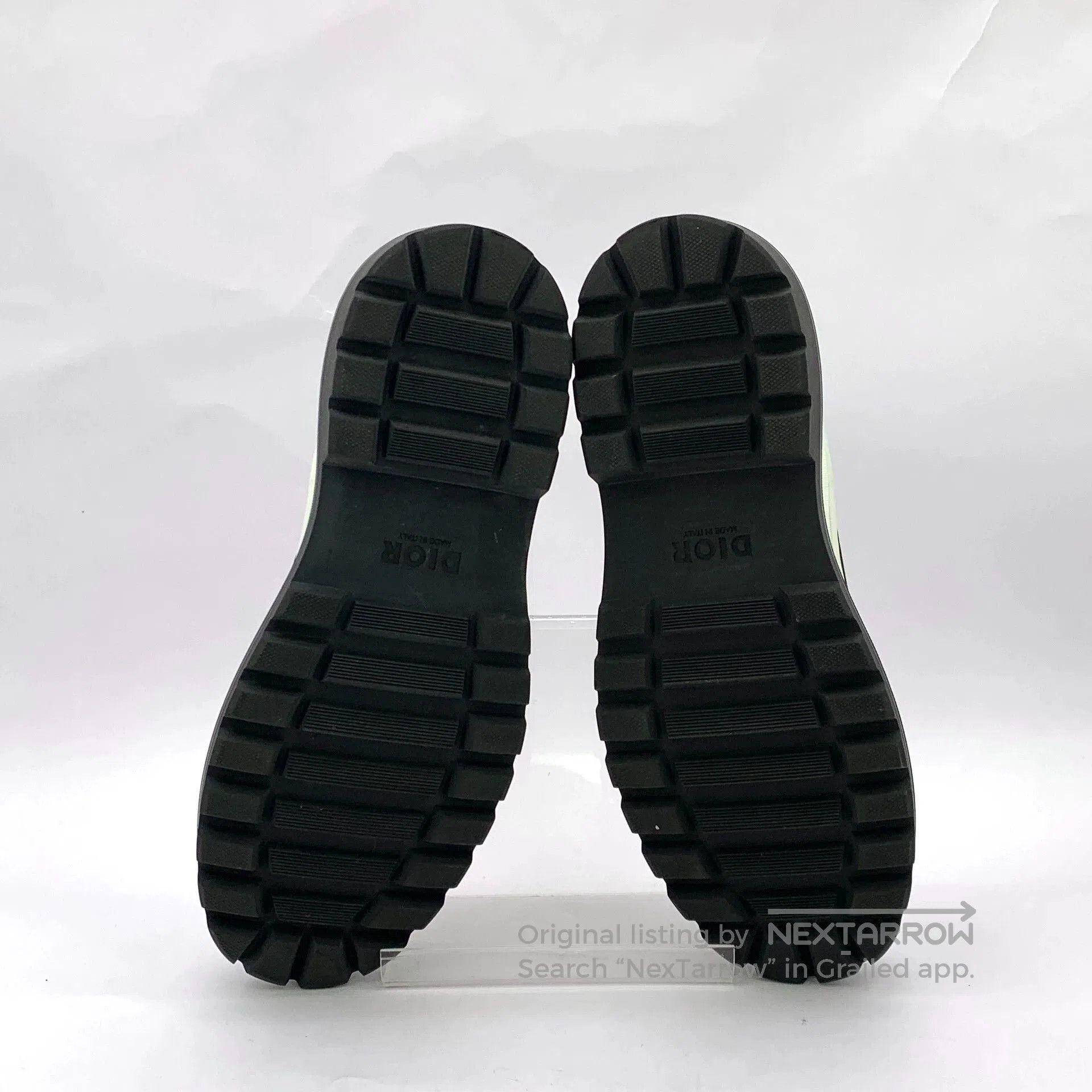 Dior Dior x Sacai Black Leather Derby Shoes. Size US 10.5 / EU 43-44 - 5 Thumbnail
