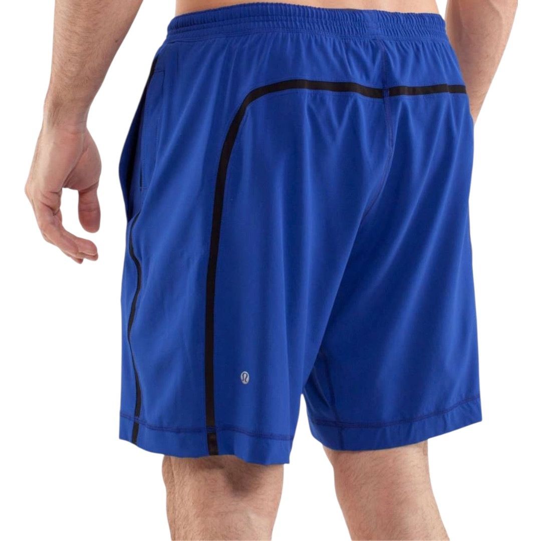 Lululemon Lululemon Run: Response 9" Short Liner Pockets Sapphire Blue Size US 40 / EU 56 - 1 Thumbnail