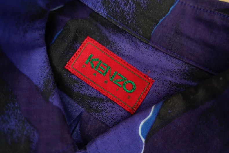 Kenzo KENZO Blue and purple flower set vintage Size M / US 6-8 / IT 42-44 - 8 Thumbnail