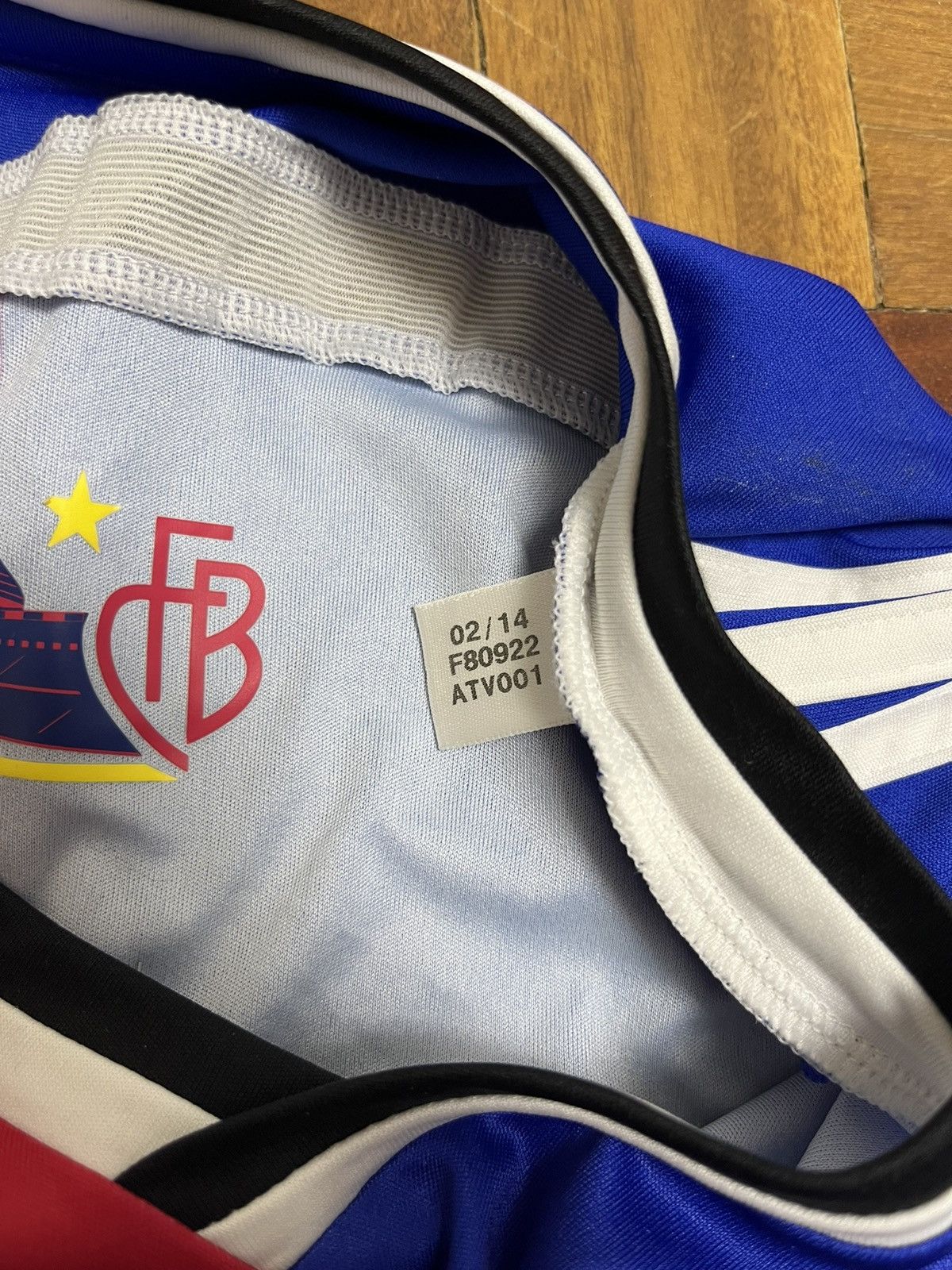 Adidas Adidas Basel 2014/15 #14 Stocker Jersey Size US L / EU 52-54 / 3 - 6 Thumbnail