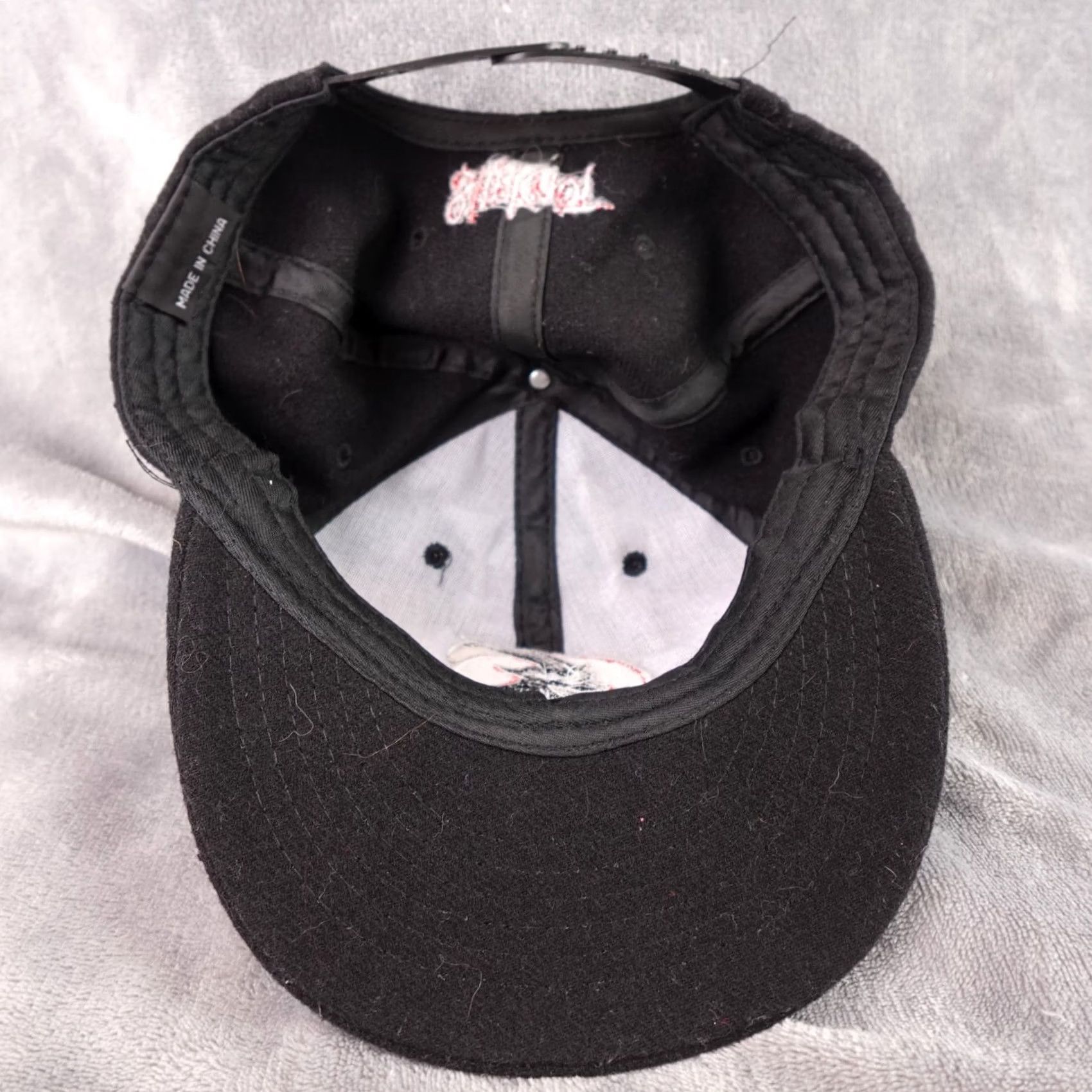 Vintage VINTAGE Slipknot Hat Cap Black Snap Back Adjustable Rock Metal Band RARE Mens Cap Size ONE SIZE - 6 Thumbnail