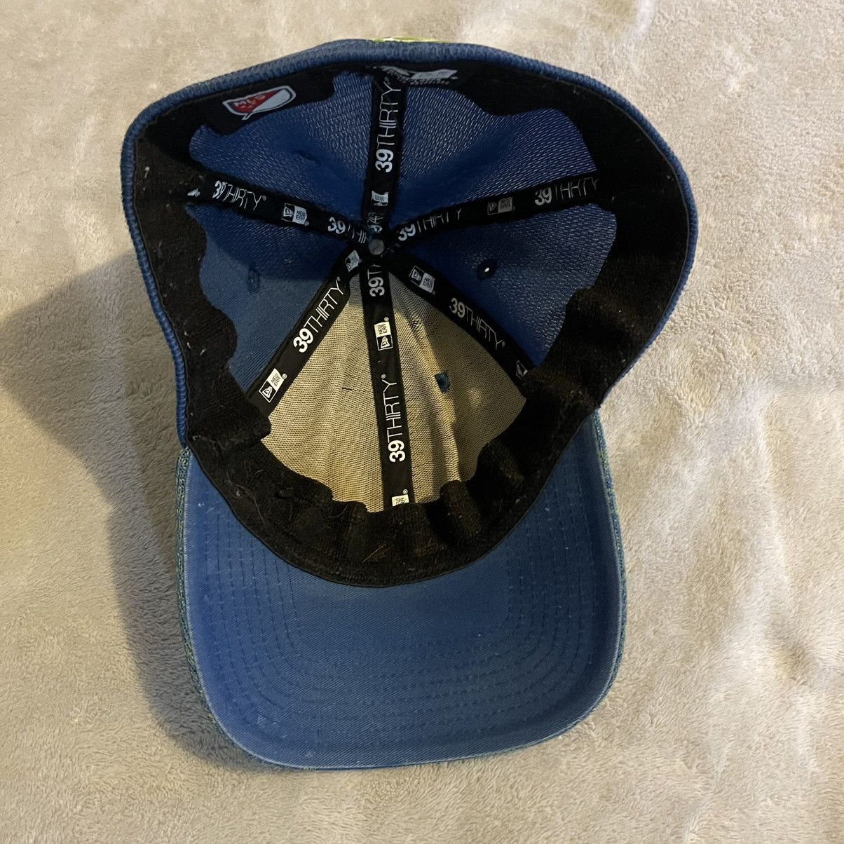 New Era Seattle Sounders FC Hat Men Medium/Large New Era MLS Soccer Size ONE SIZE - 5 Thumbnail