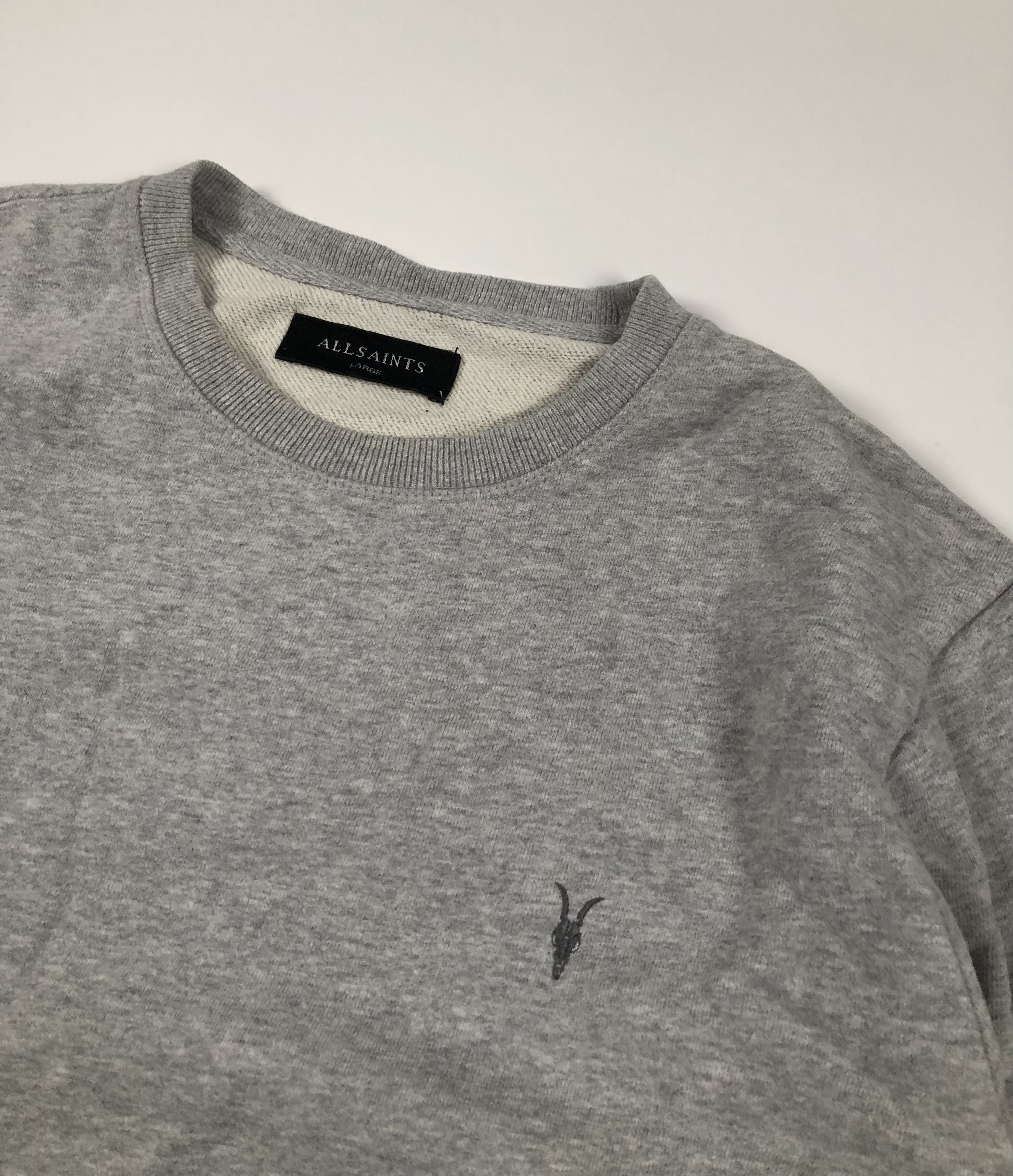 Allsaints Allsaints Raven Crew Sweatshirt Size US L / EU 52-54 / 3 - 3 Thumbnail